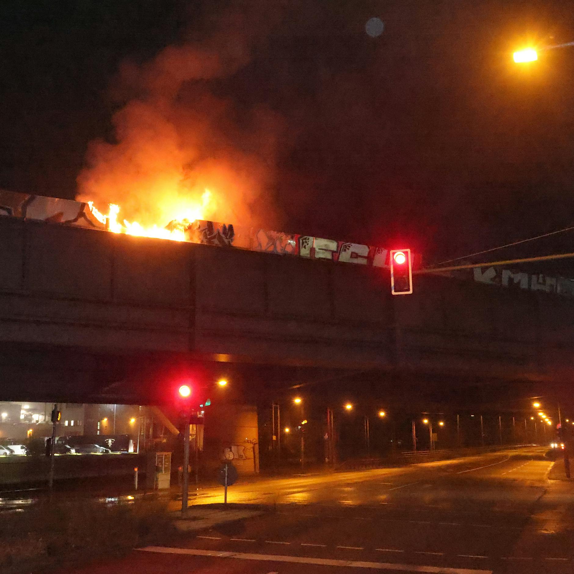 Image - Berliner Autobahn A113 stadteinwärts gesperrt