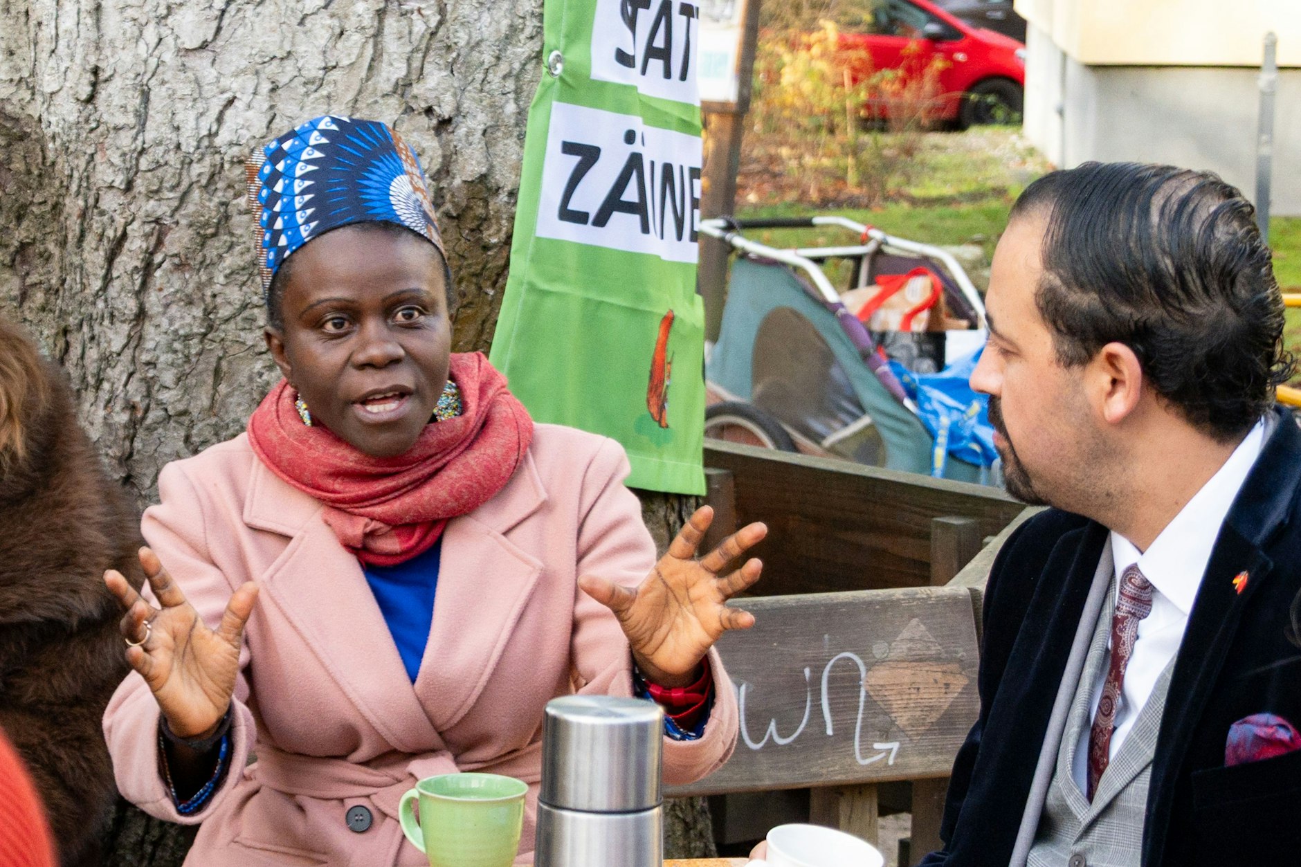 Rachel Nangally sagt, Tegel sei eine Bankrotterklärung. Die Unterbringung von Geflüchteten in Berlin dürfe dennoch nicht weiter zur Spaltung beitragen.