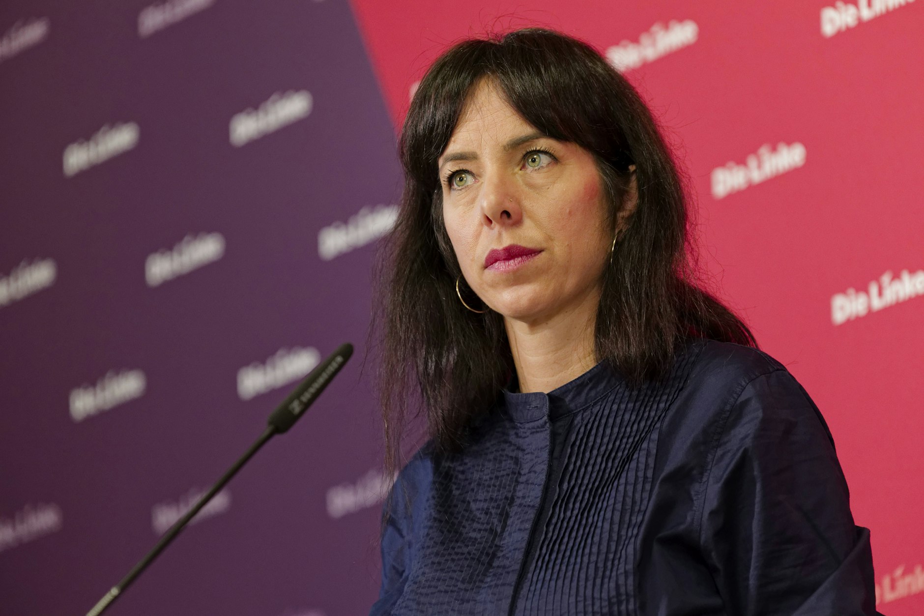 Elif Eralp, designierte Spitzenkandidatin der Berliner Linke für die Abgeordnetenhauswahl im nächsten Jahr