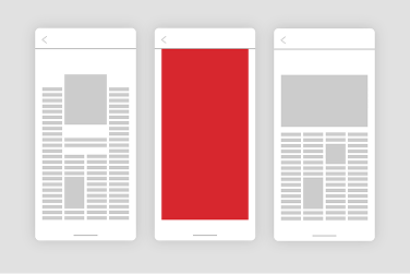 E-Paper Interstitial - Ganzseitige Anzeige im digitalen E-Paper