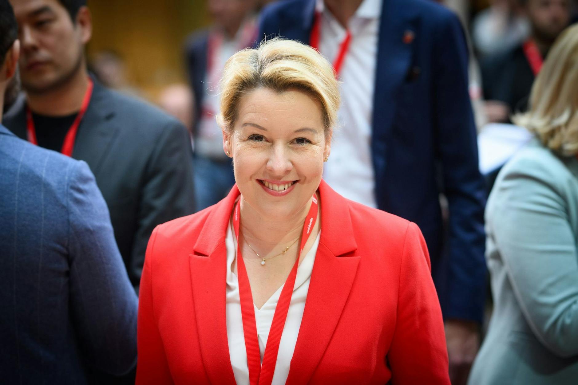 Wirtschaftssenatorin Franziska Giffey (SPD) will das ICC längst nicht abschreiben.