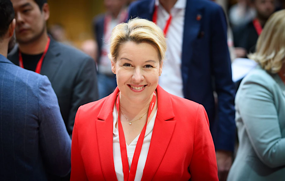 Wirtschaftssenatorin Franziska Giffey (SPD) will das ICC längst nicht abschreiben.