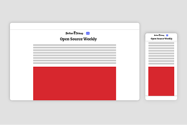 Open Source Newsletter - Jeden Donnerstag direkt an Abonnenten