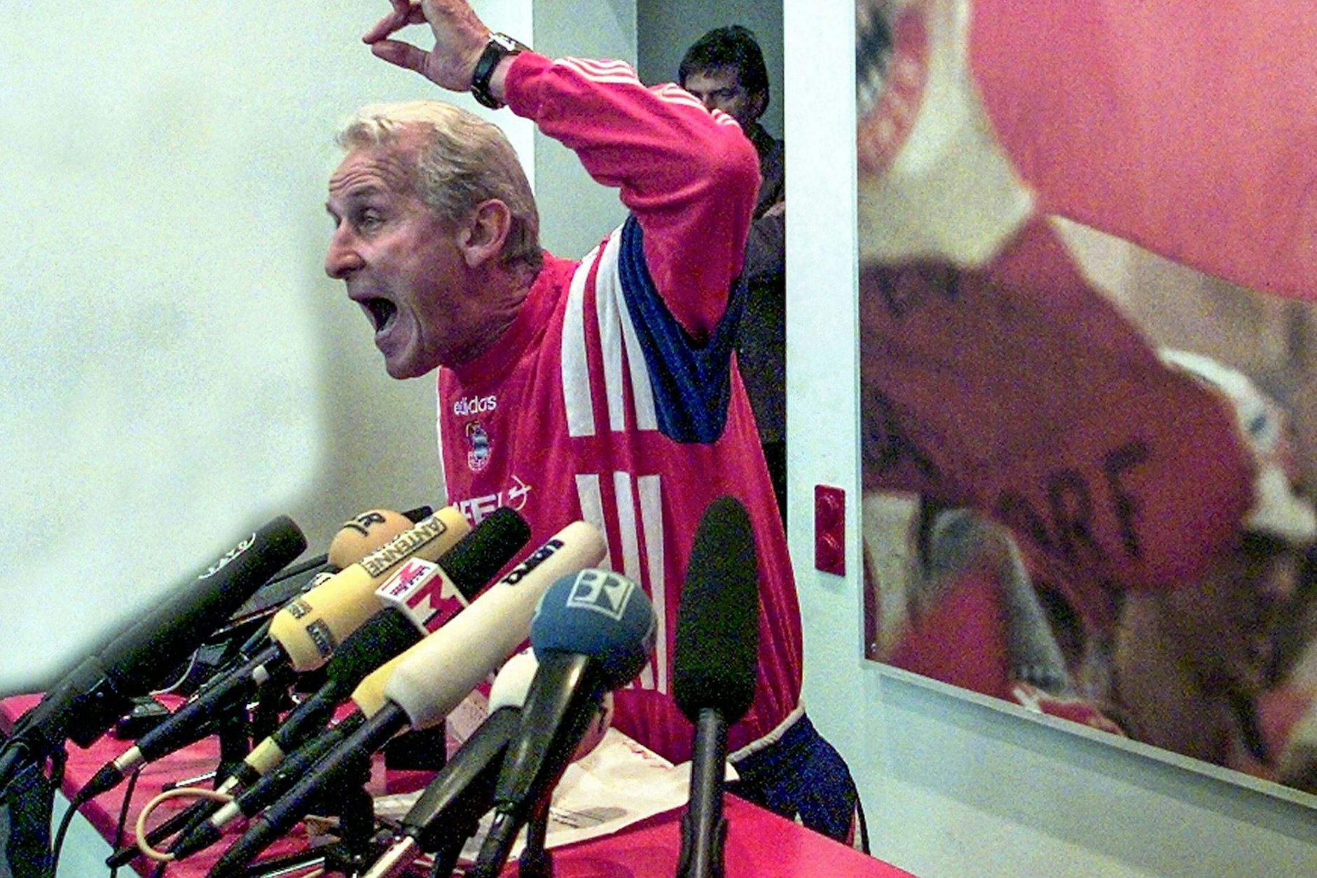 FC Bayern-Trainer Giovanni Trapattoni ließ in seiner legendären Wutrede dreineinhalb Minuten Dampf ab, bis er beschloss: „Ich habe fertig!“