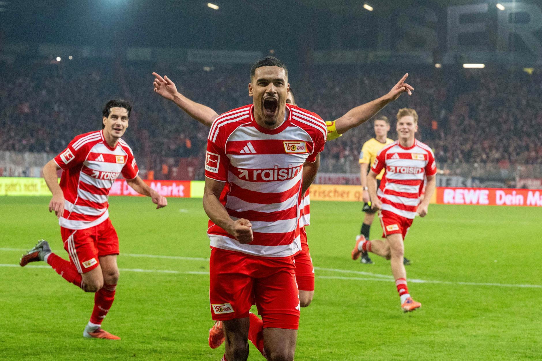 Danilho Doekhi glänzt als Torjäger und hält die Abwehr des 1. FC Union gemeinsam mit Diogo Leite (l.) zusammen. Nur wie lange noch?