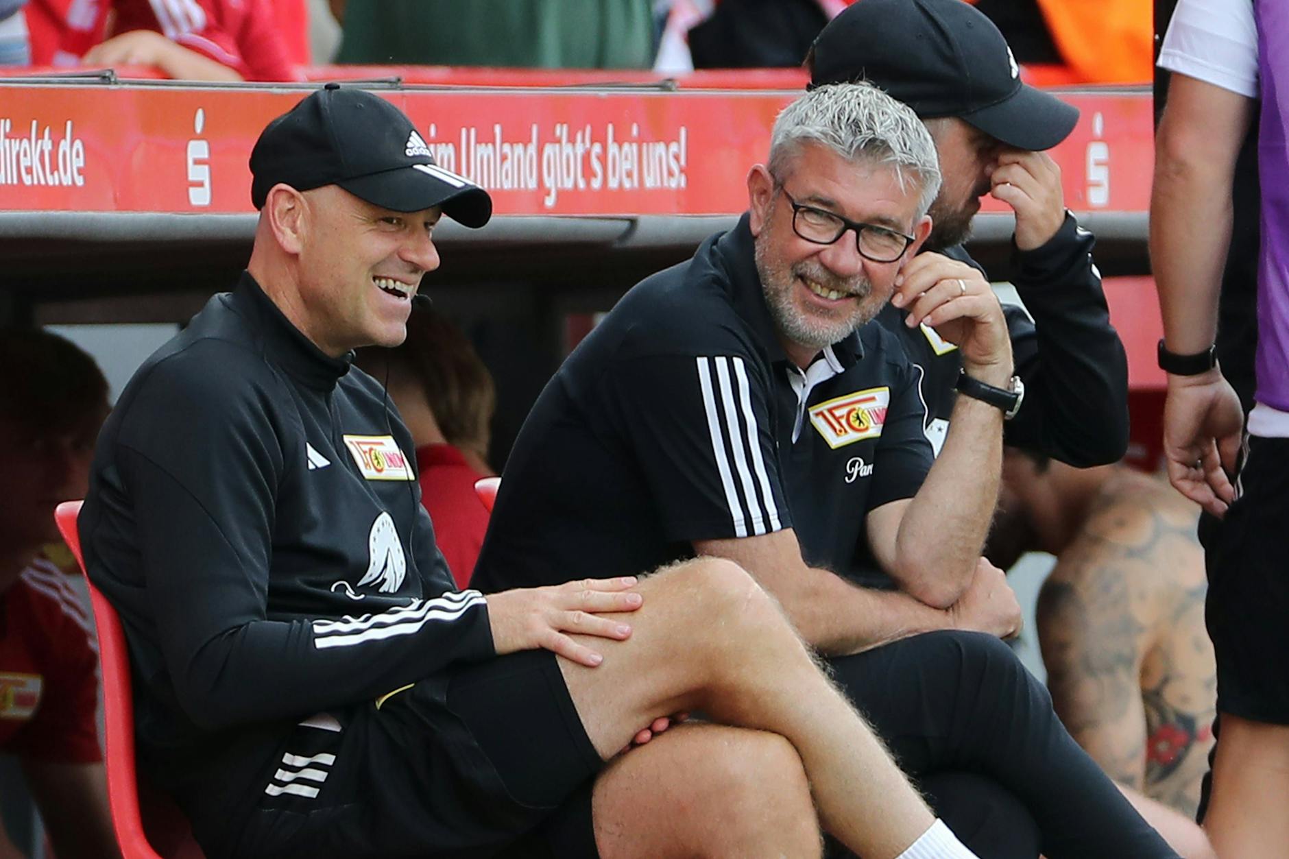 Gemeinsam mit Co-Trainer Markus Hoffmann stürmte Urs Fischer mit dem 1. FC Union aus der Zweiten Liga bis in die Champions League.