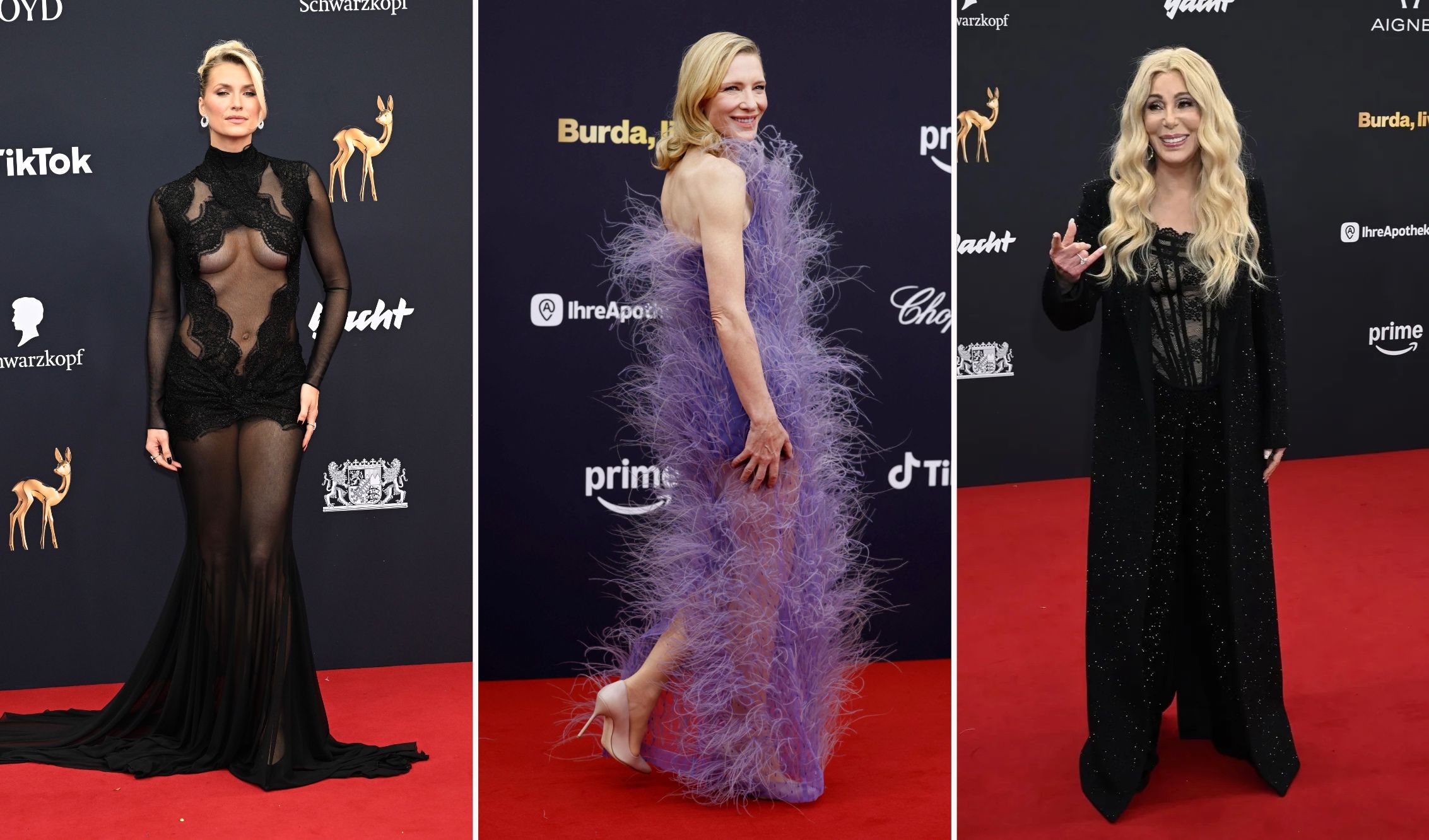 Bambi Tops und Flops: Cher, Lena Gercke, Bill Kaulitz & Co. auf dem roten Teppich