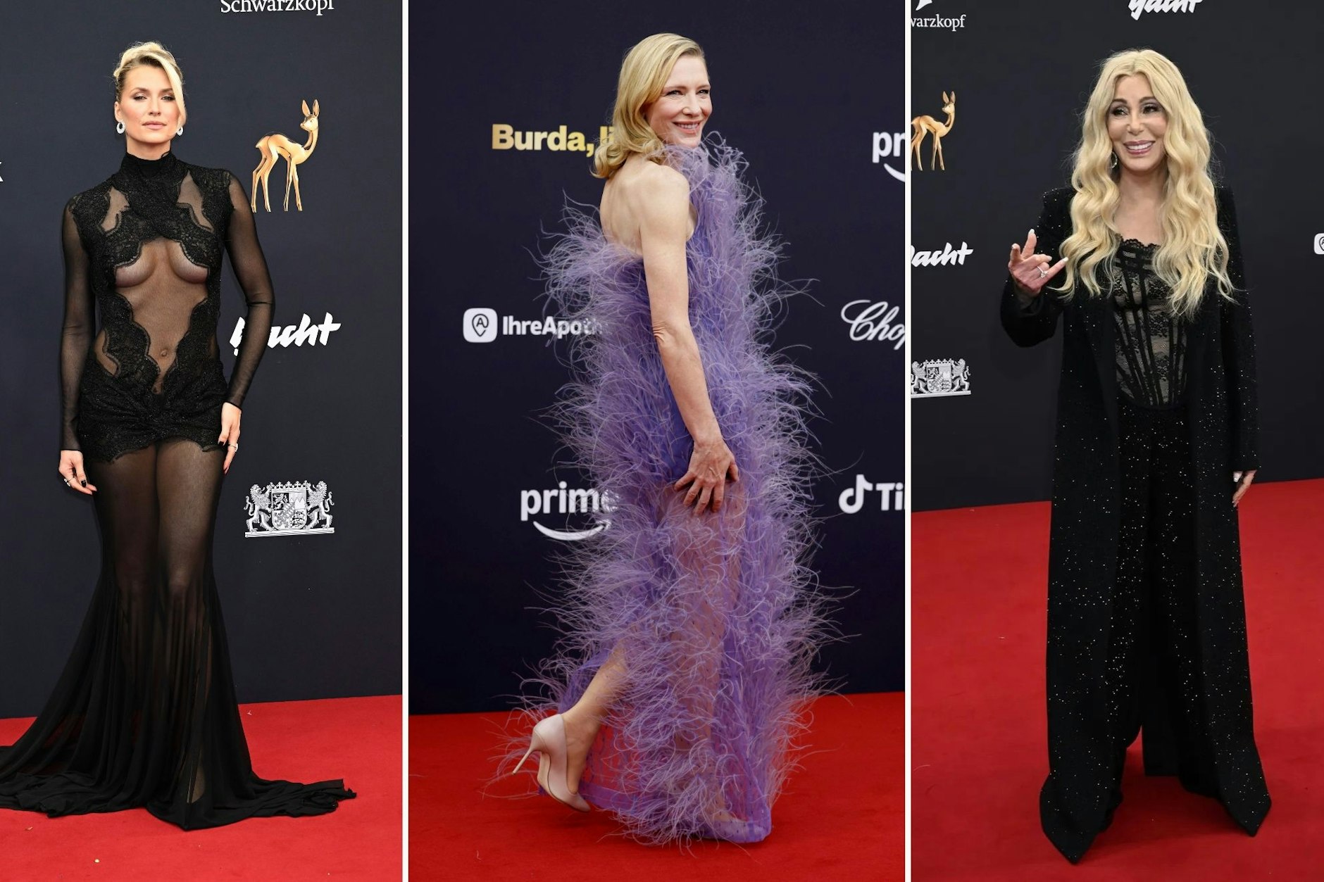 Stillvoll bis stilbefreit: Diese Promis fielen bei der Bambi-Verleihung positiv und negativ auf.