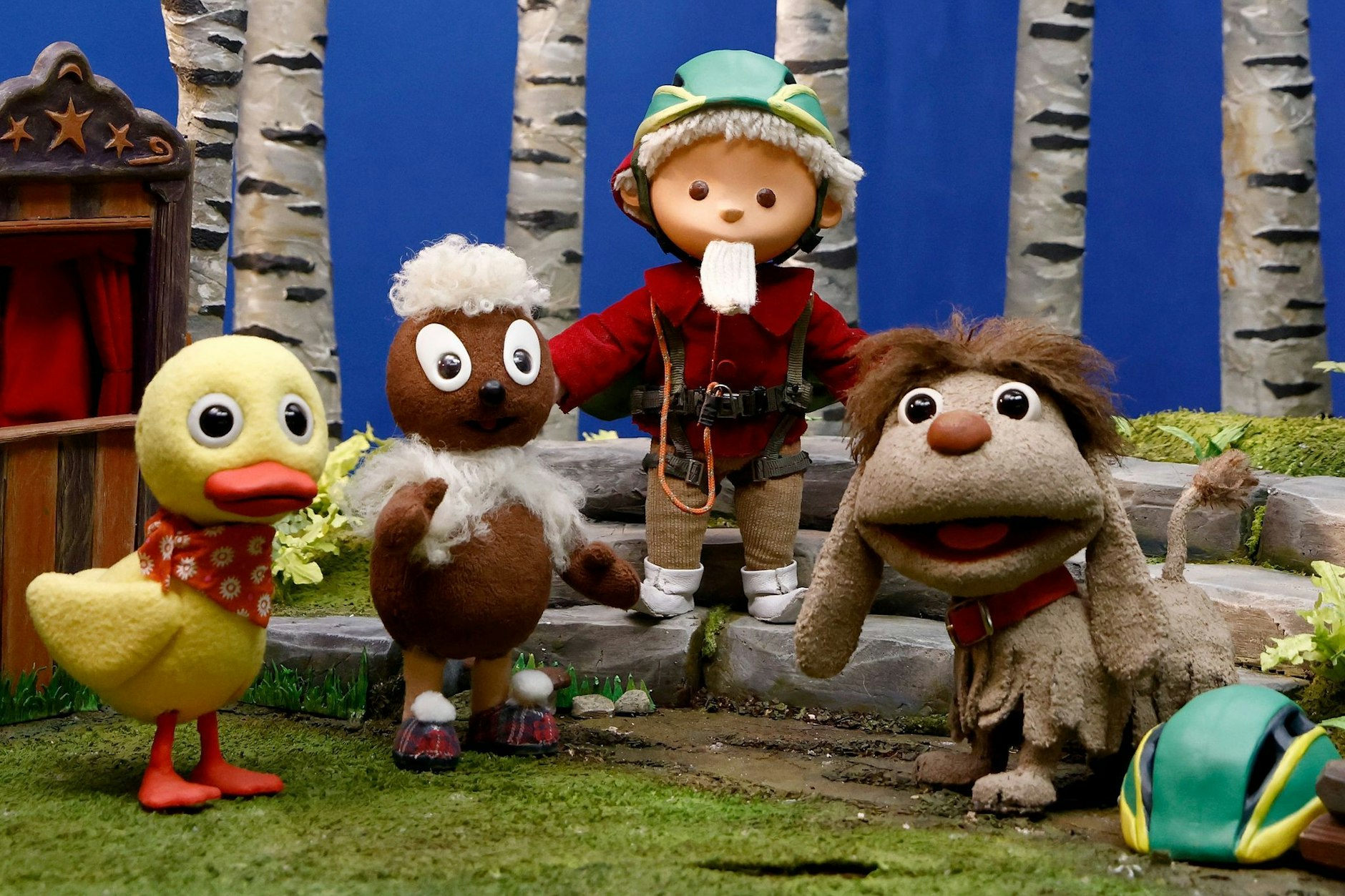 Das Sandmännchen mit Schnatterinchen, Pittiplatsch und Moppi:&nbsp;Sie sollen aus dem normalen Kinderfensehkanal verschwinden.