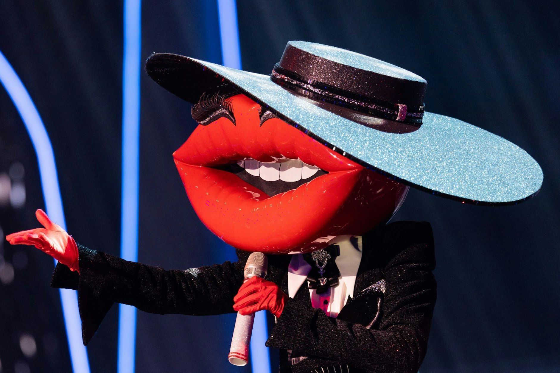 Dass im Kostüm von Kussmund Kiss bei „Masked Singer“ Lady Gaga steckt, dürfte vermutlich eher unwahrscheinlich sein.