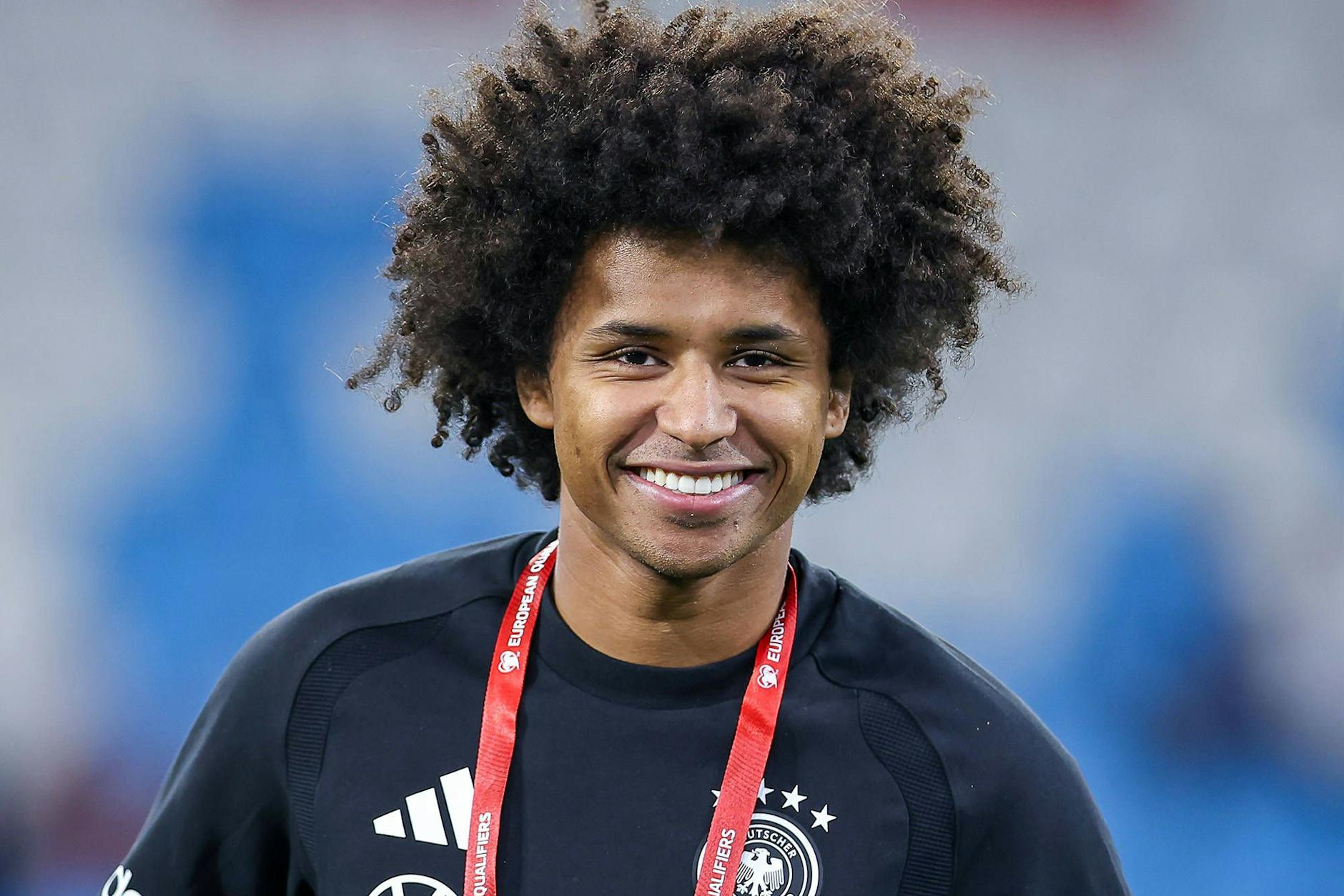 Karim Adeyemi beim Länderspiel gegen Luxemburg am Freitag.