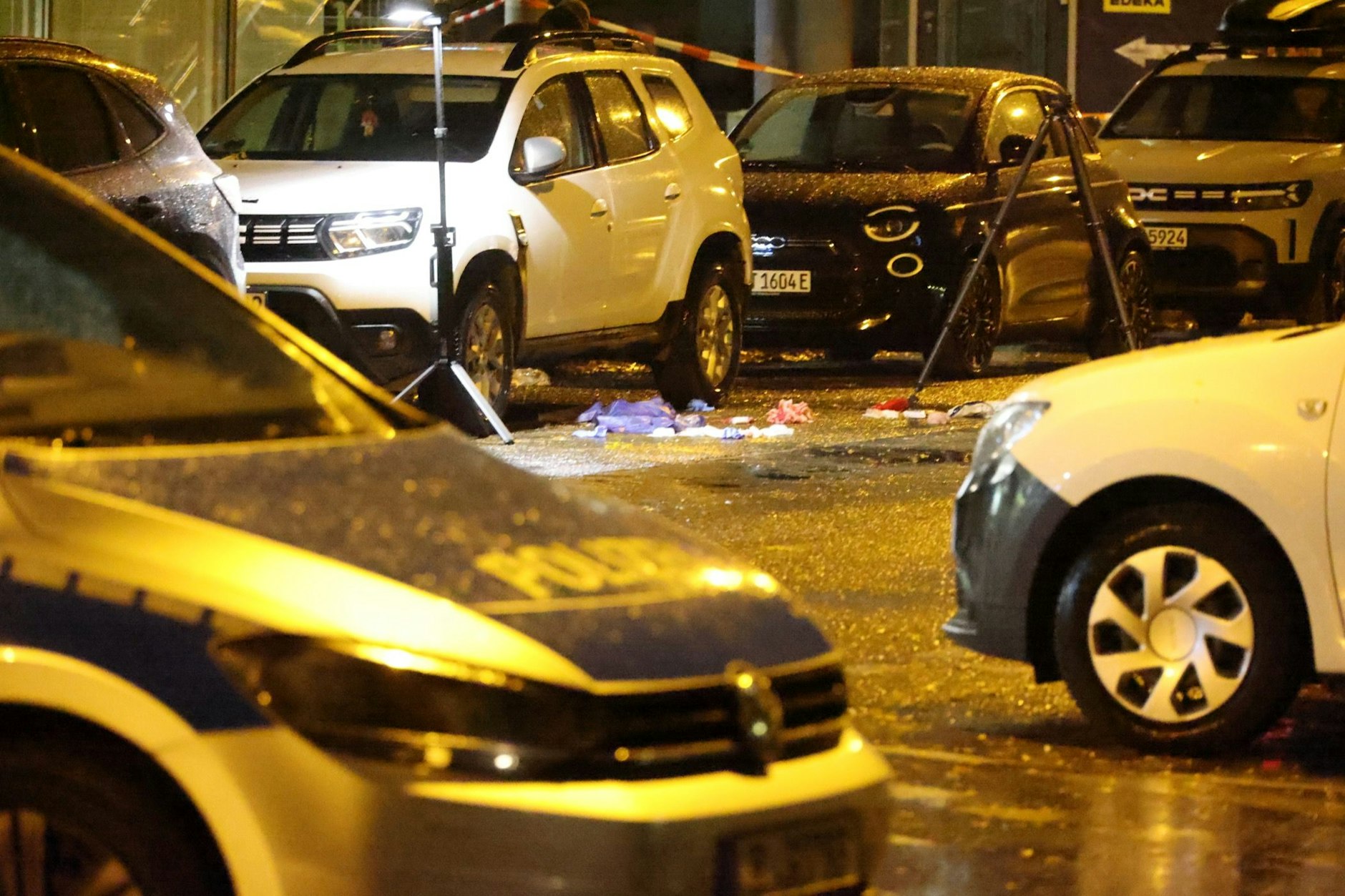 Der Tatort - warum es zur Schießerei kam, ist noch unklar.