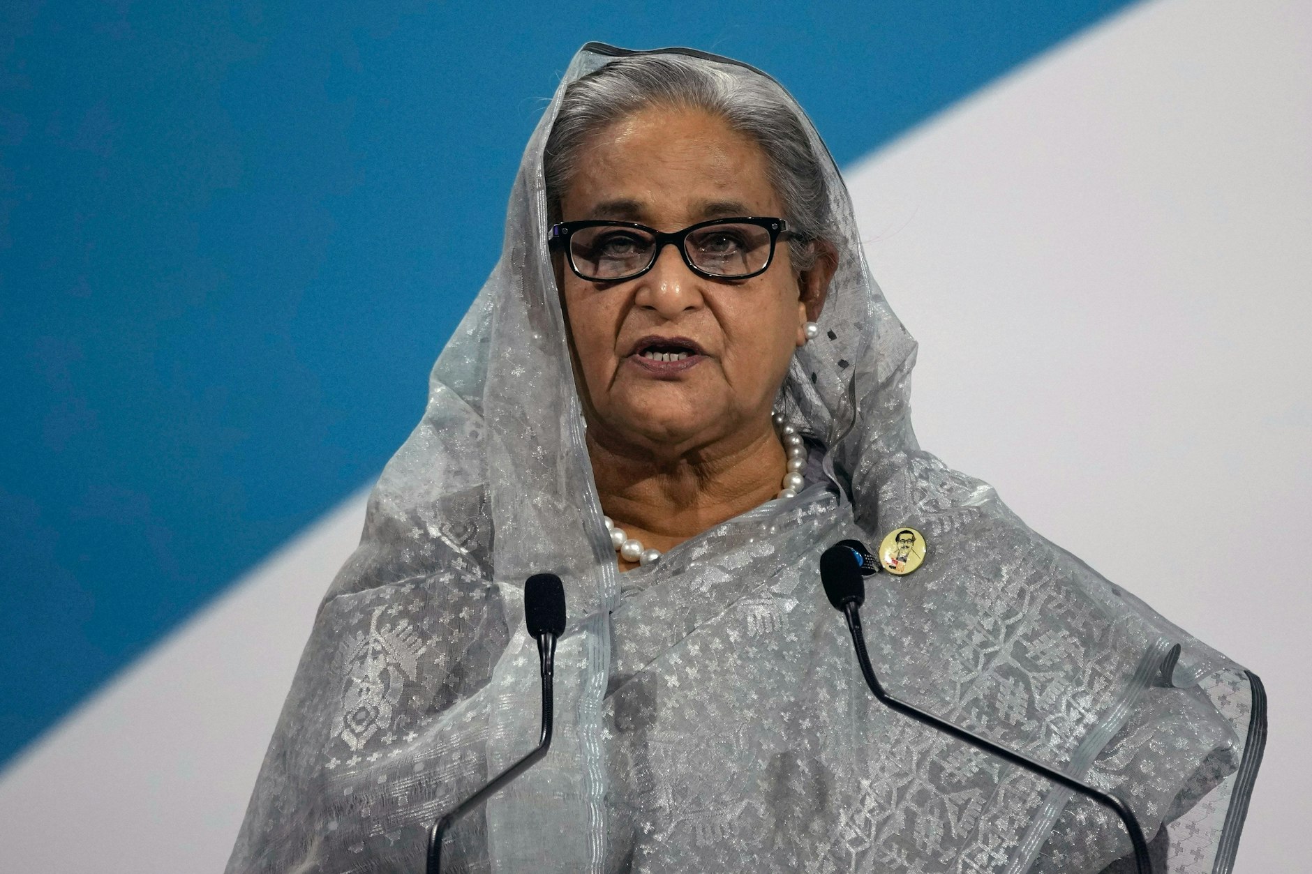 Die ehemalige Regierungschefin von Bangladesch, Sheikh Hasina