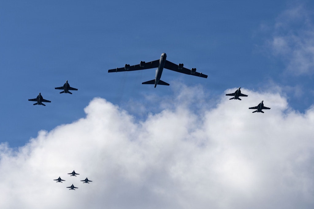 Bomber der USA seit Tagen über Norddeutschland im Einsatz