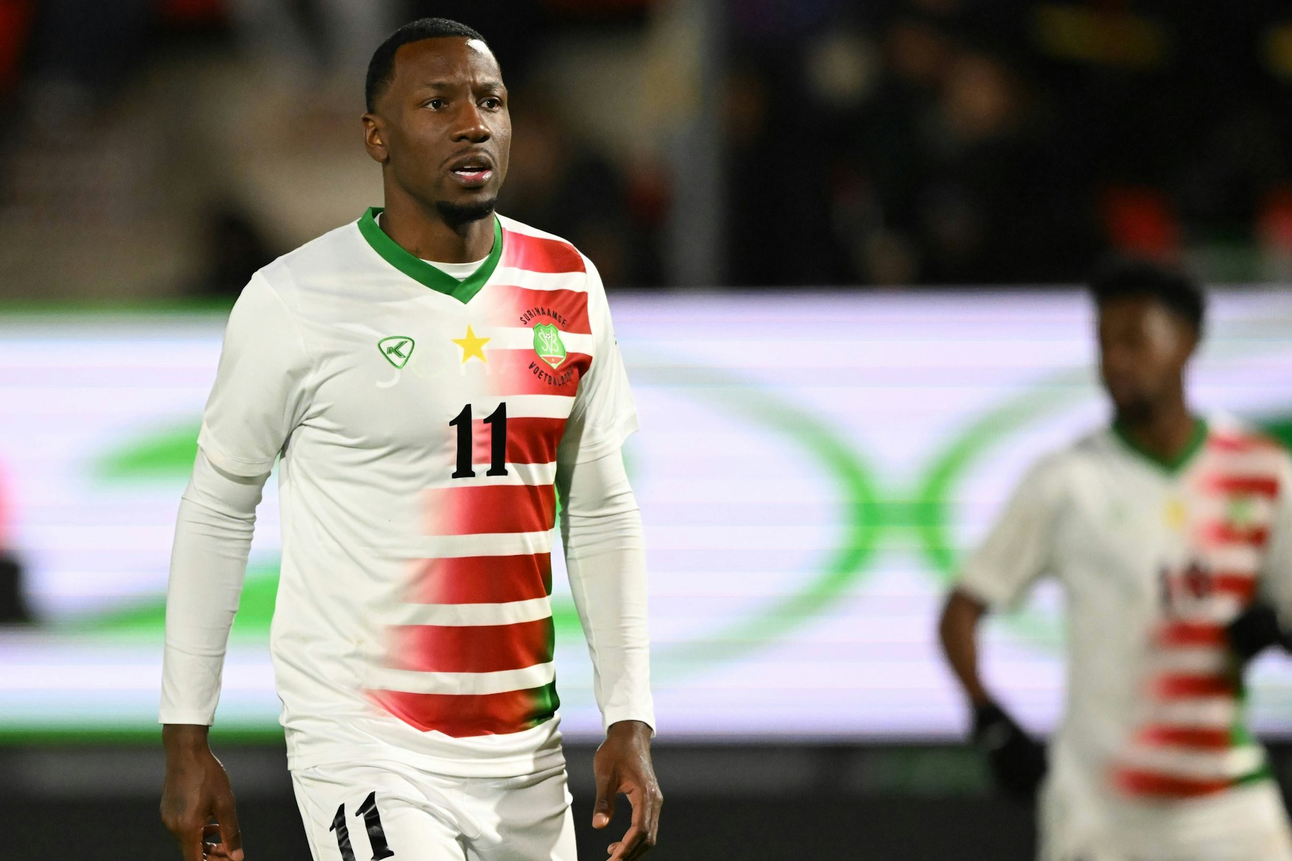 Sheraldo Becker kann sich mit dem Surinam für die Fußball-Weltmeisterschaft qualifizieren.