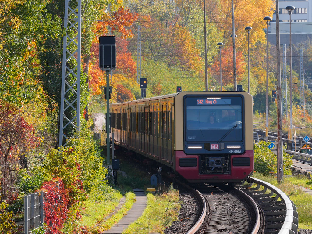 Die Ringbahn ist am Montagmorgen unterbrochen.