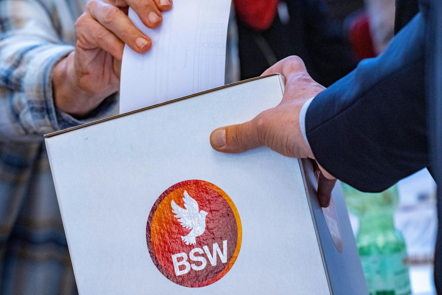 Das BSW fordert die Neuauszählung der Bundestagswahl.