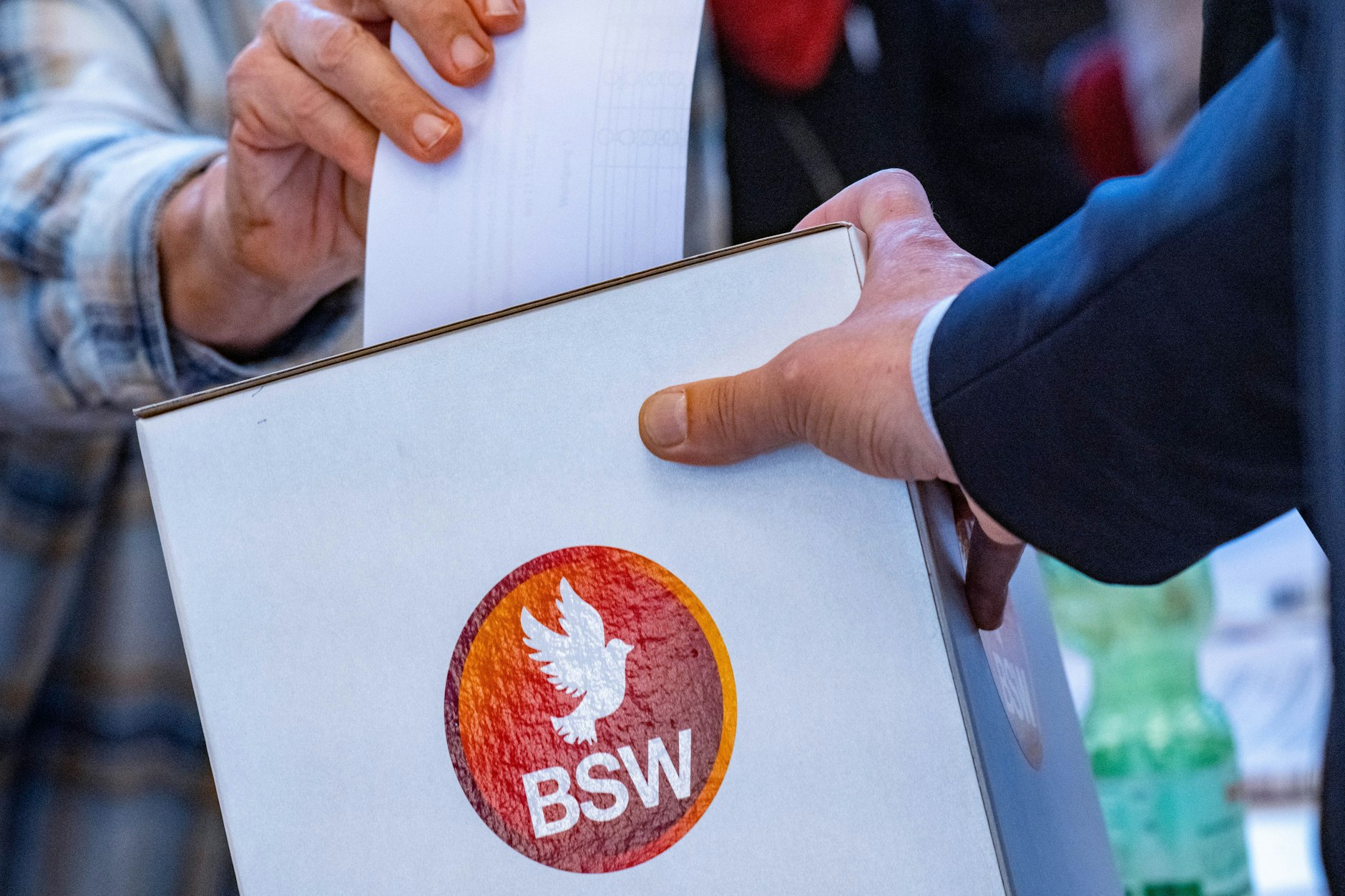 Das BSW fordert die Neuauszählung der Bundestagswahl.
