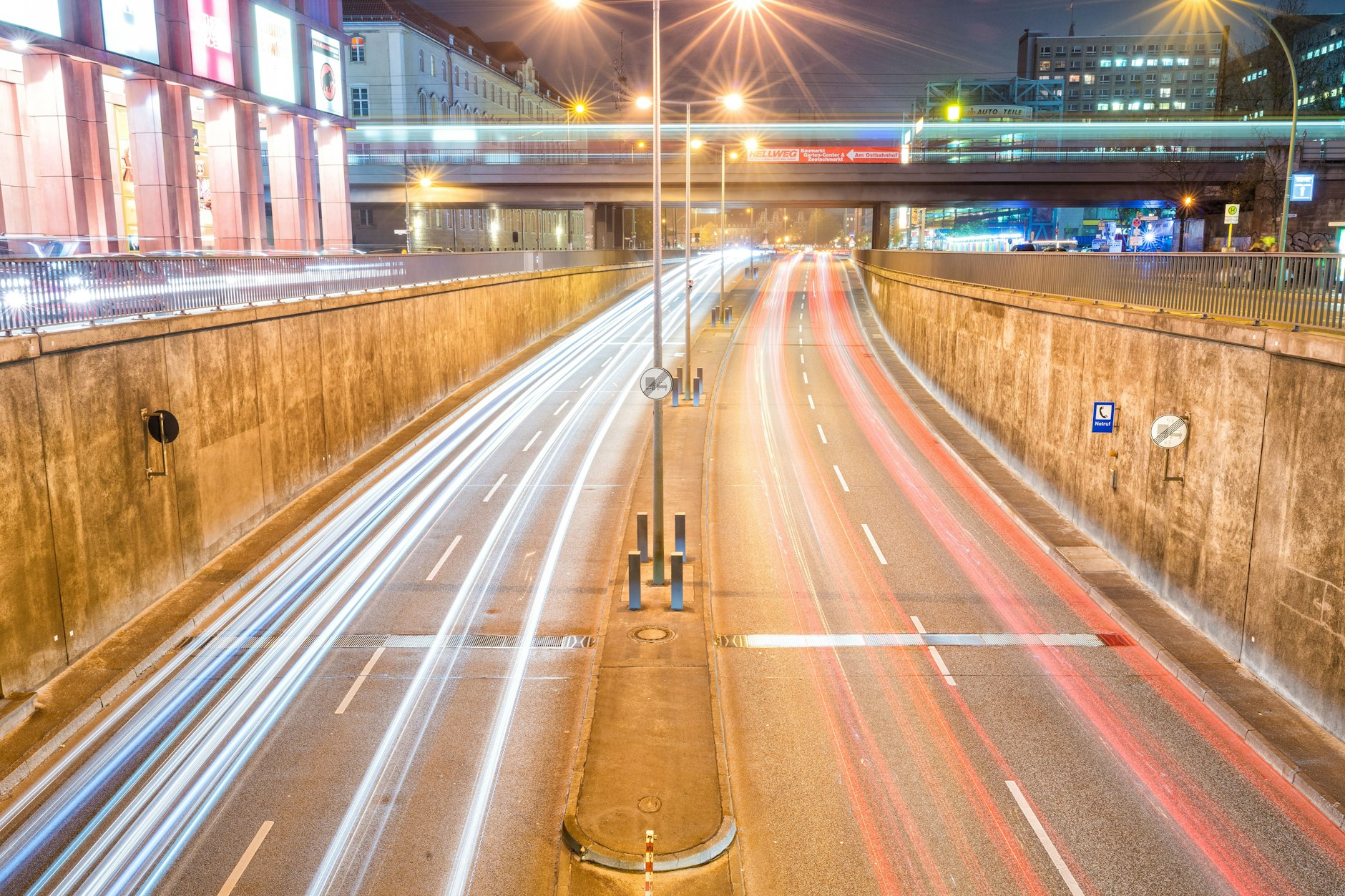 Im Tunnel Alexanderplatz gibt's ab Dienstag eine Engstelle - hier finden Instandsetzungsarbeiten statt. 