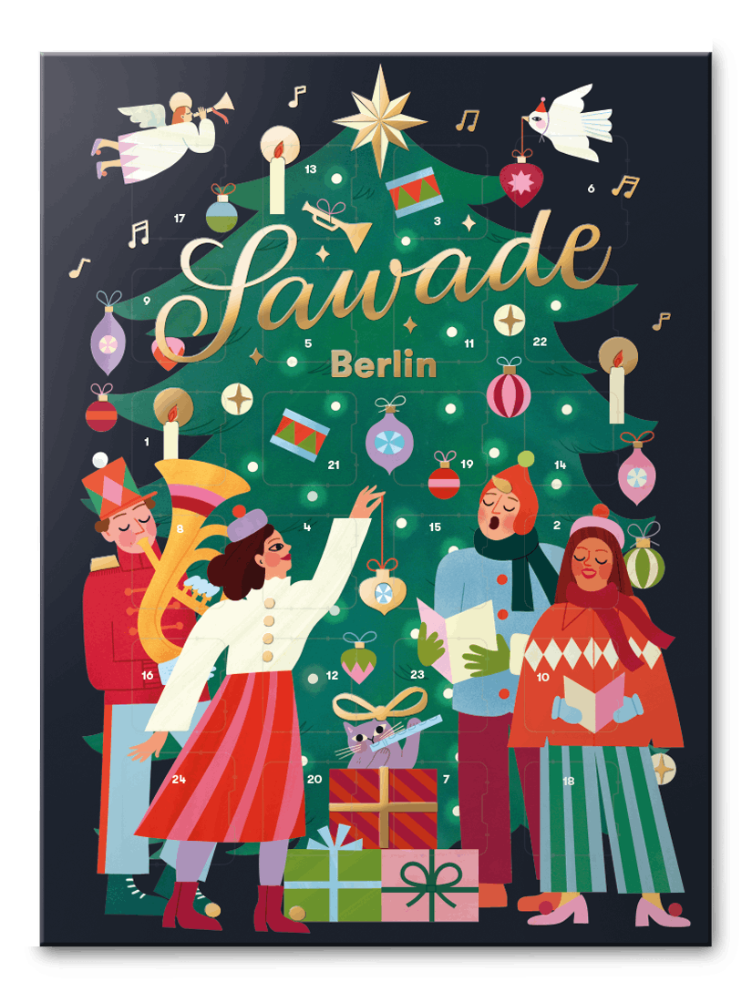 So lecker kann die Vorweihnachtszeit sein: Der Sawade-Kalender versüßt den Dezember.