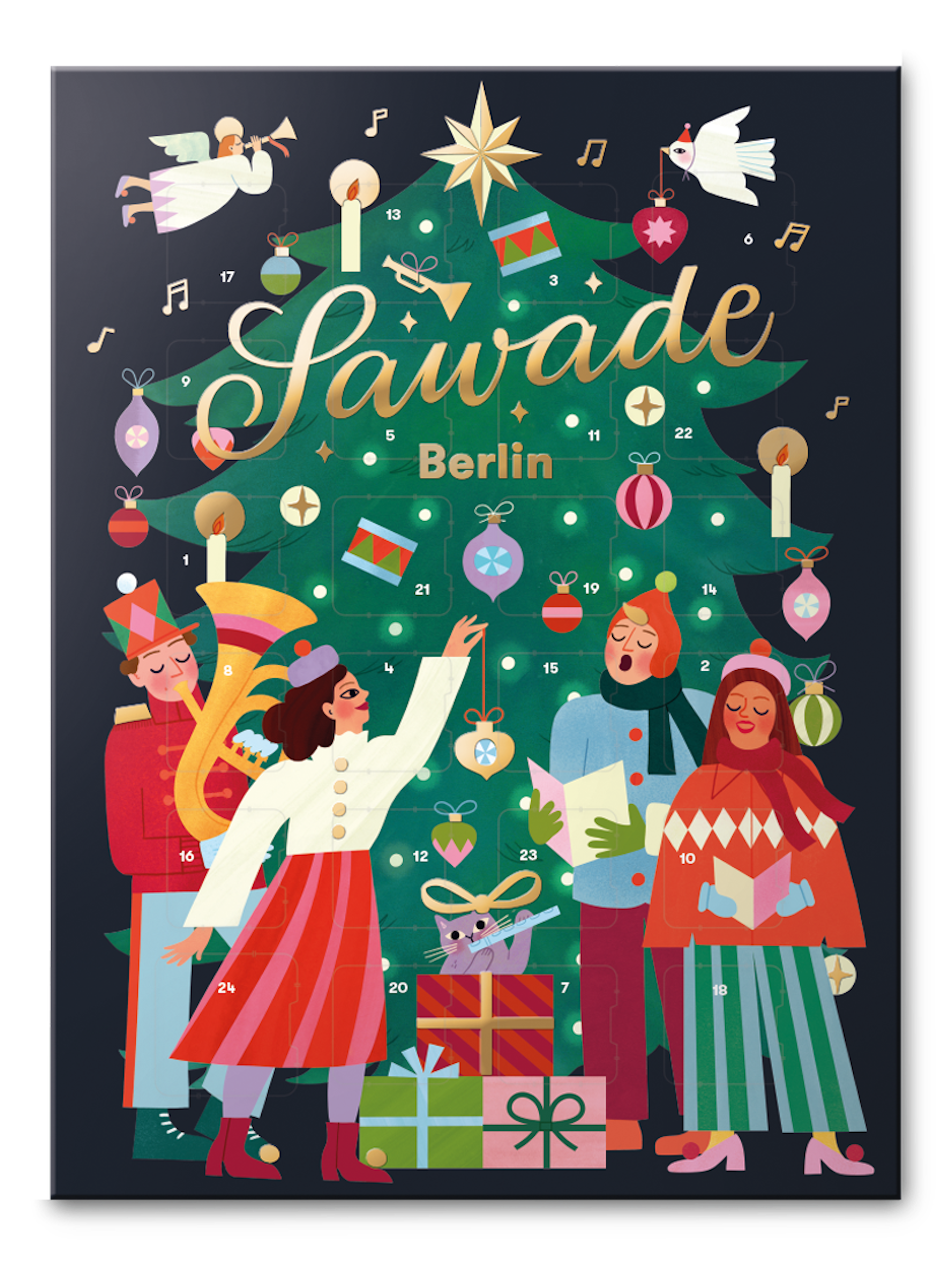 So lecker kann die Vorweihnachtszeit sein: Der Sawade-Kalender versüßt den Dezember.