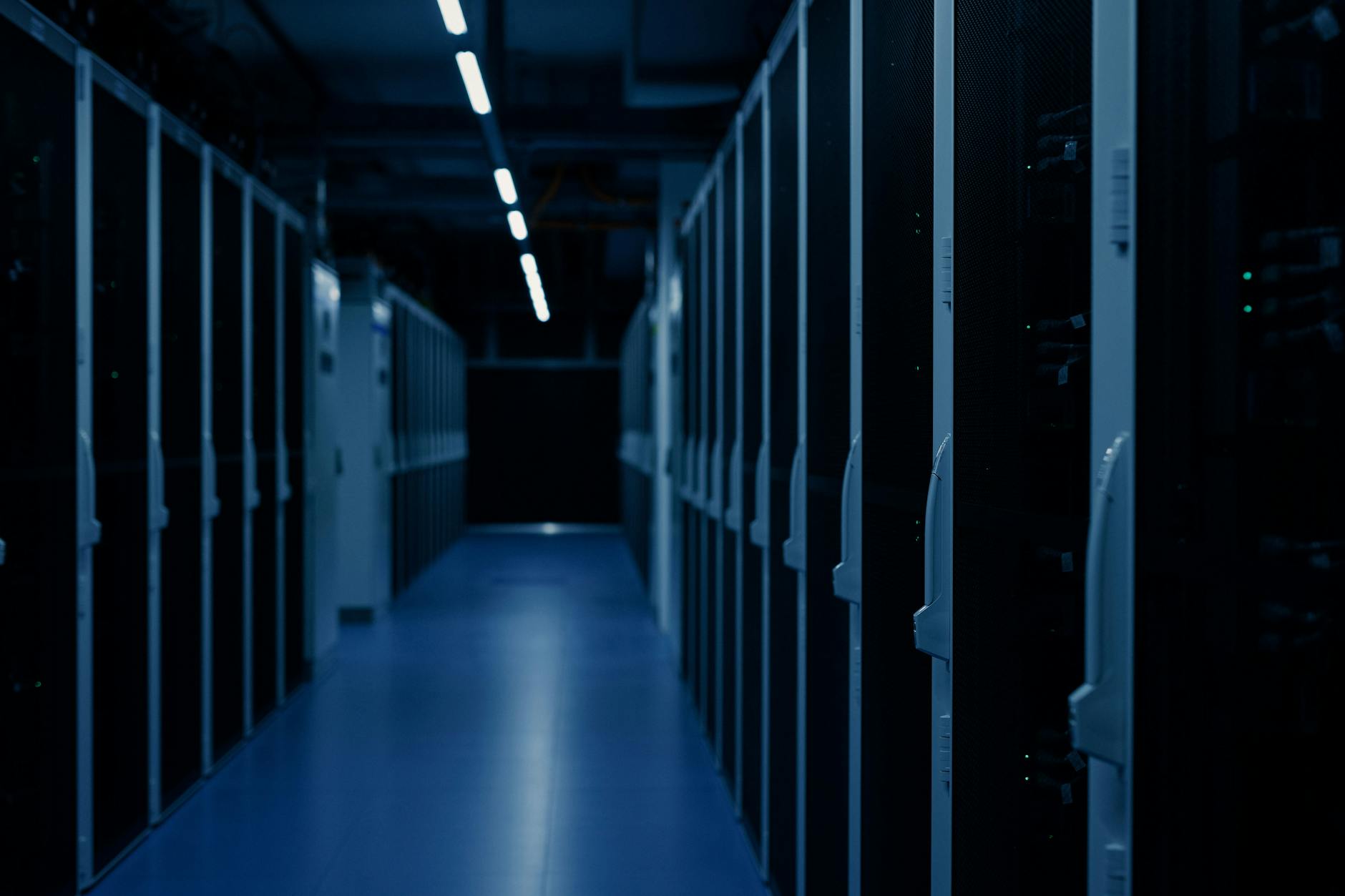 So soll es im Inneren des Rechenzentrums in Lübbenau aussehen. Überall Grafikchips, etwa so groß wie Pizzakartons.