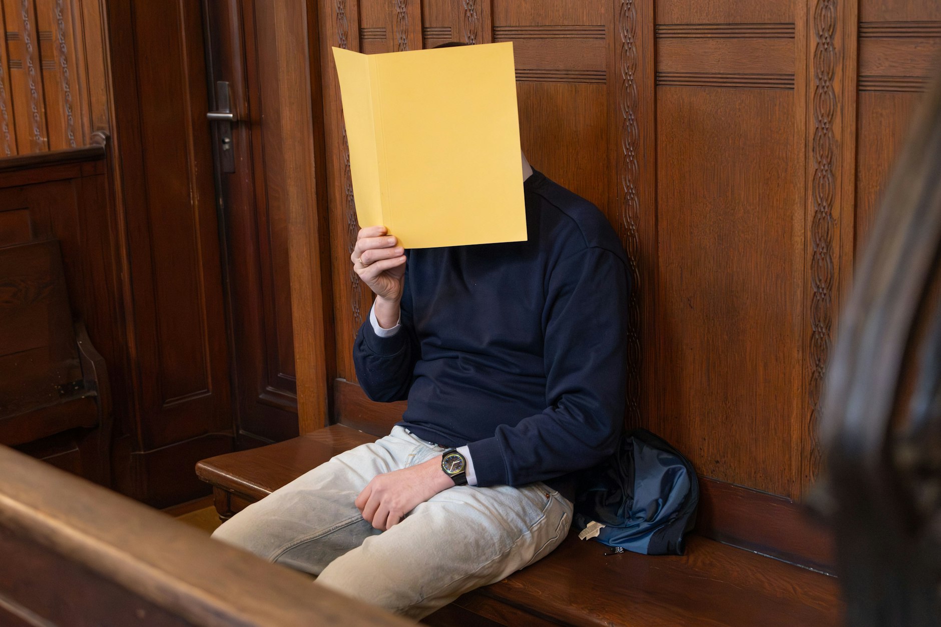 Der Angeklagte Milan M. (40) vor Gericht