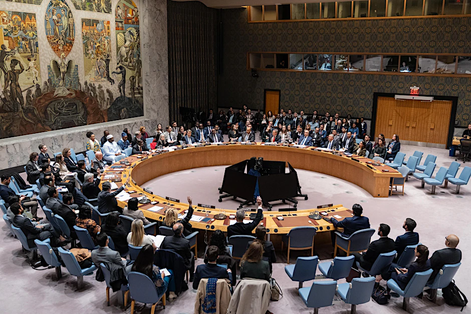 Saal des UN-Sicherheitsrates in New York