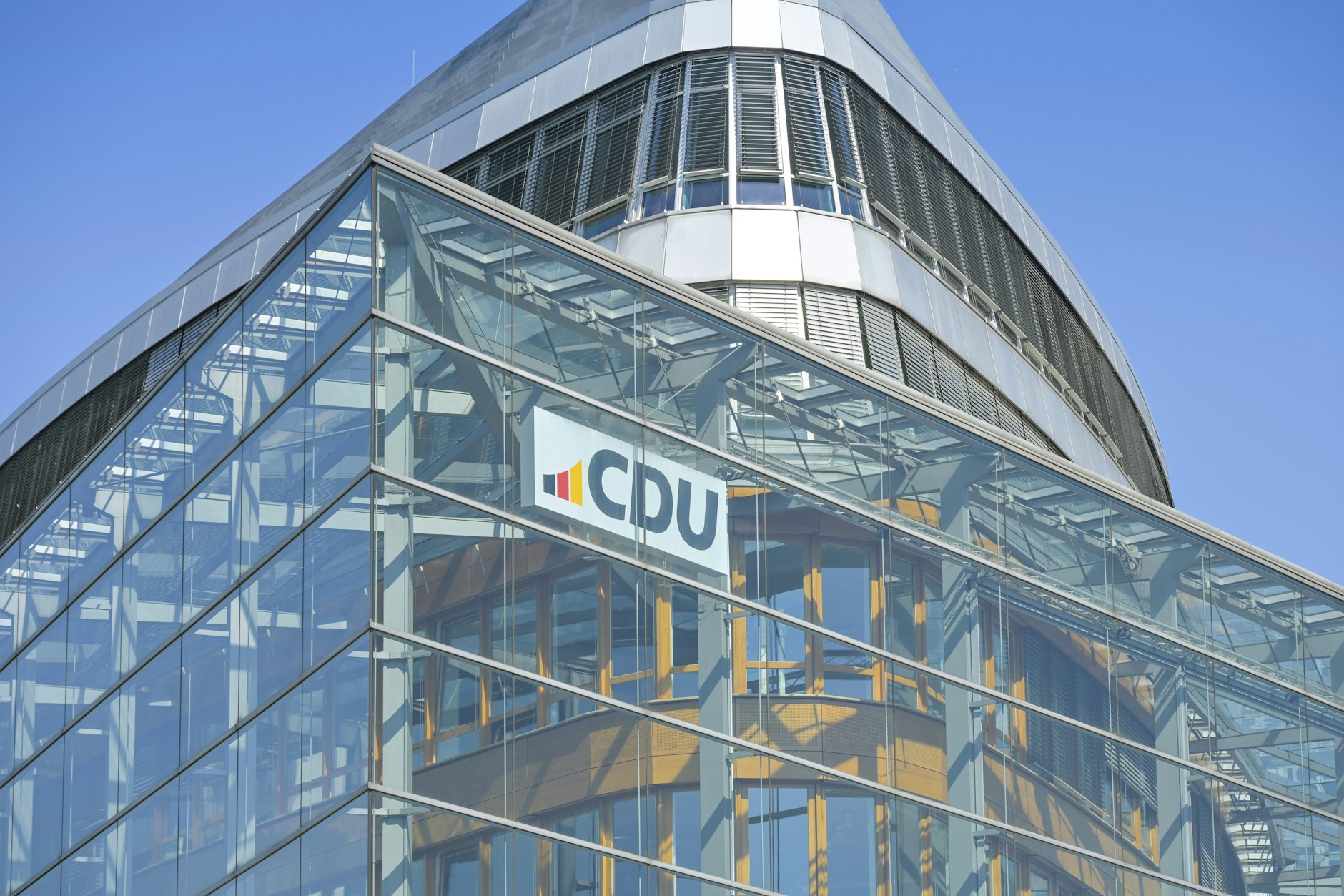 Die CDU-Bundesgeschäftsstelle in Berlin. Der Vorfall rund um Jacobis Aussagen spaltet die Partei.