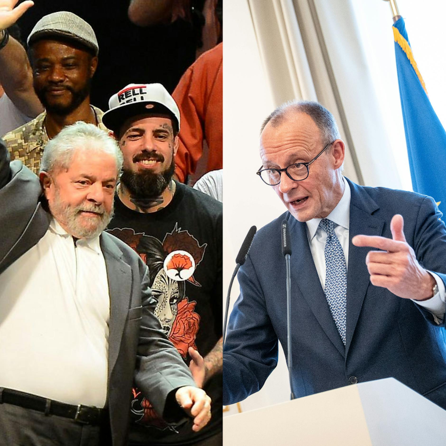 Brasiliens Präsident Lula fordert Pöbel-Merz zum Tanz auf!