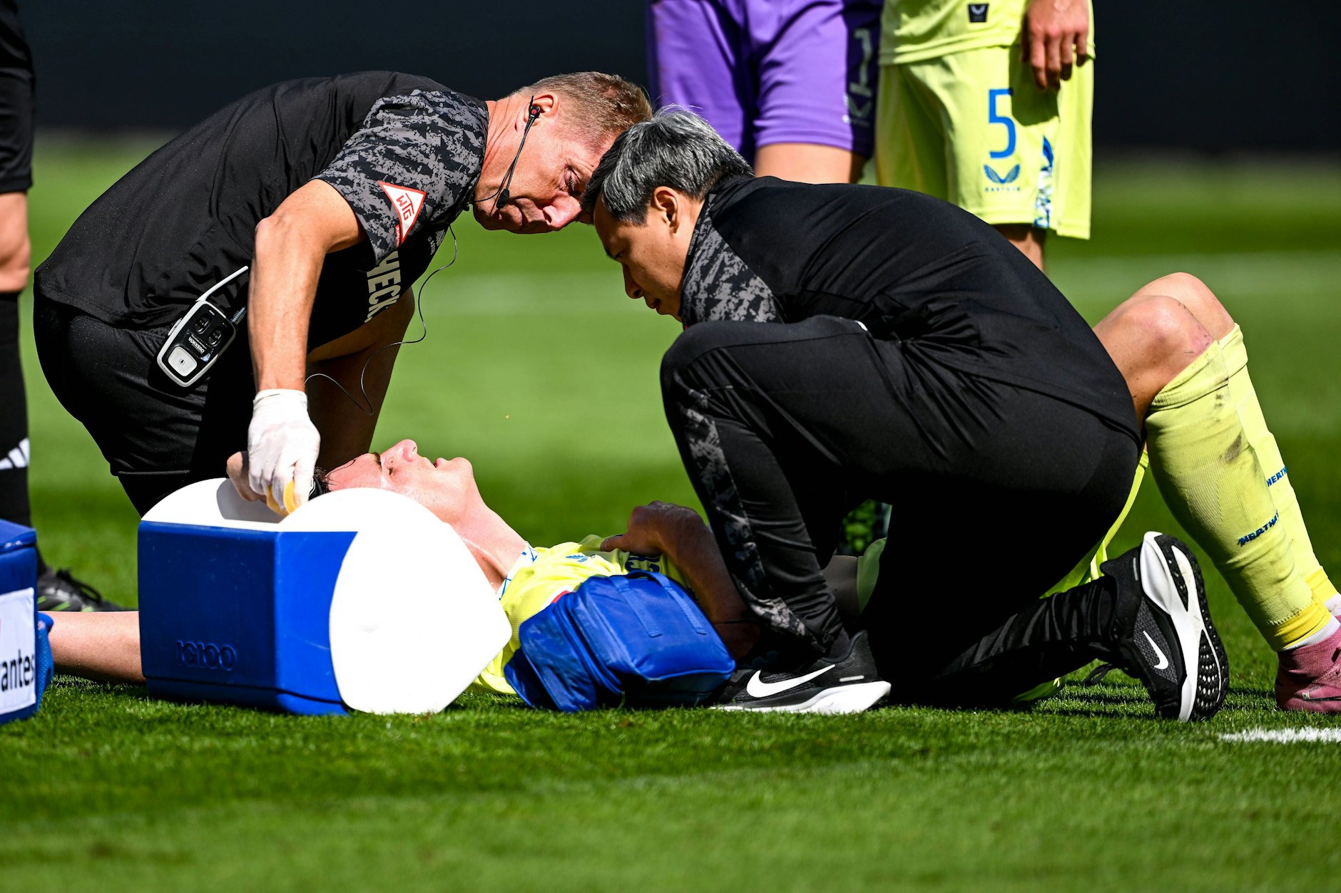 Am 24. August erlitt Niklas Kolbe beim Spiel von Hertha BSC beim SV Darmstadt 98 mehrere Rippenbrüche.