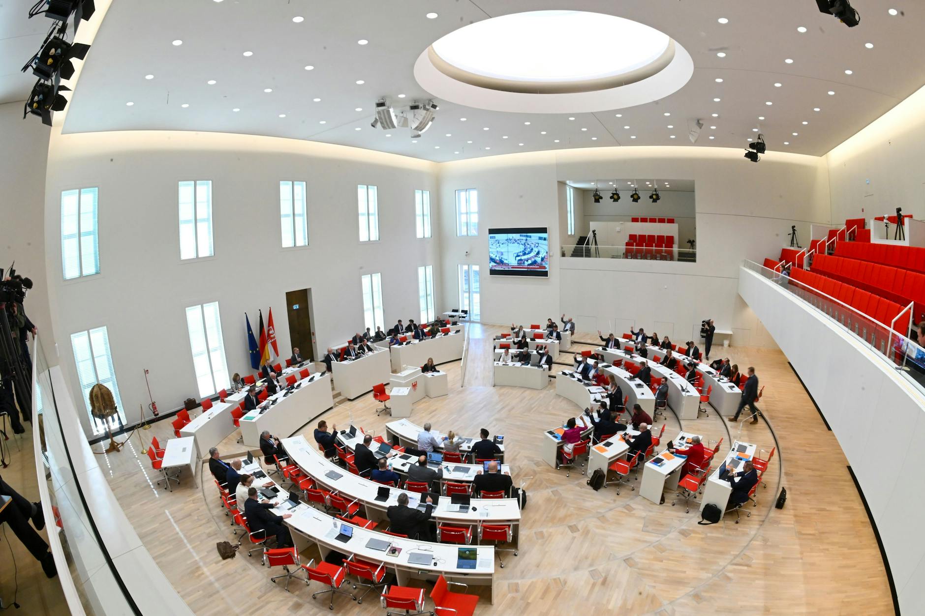 Der Brandenburger Landtag debattierte am Donnerstag über die Rundfunkreform.