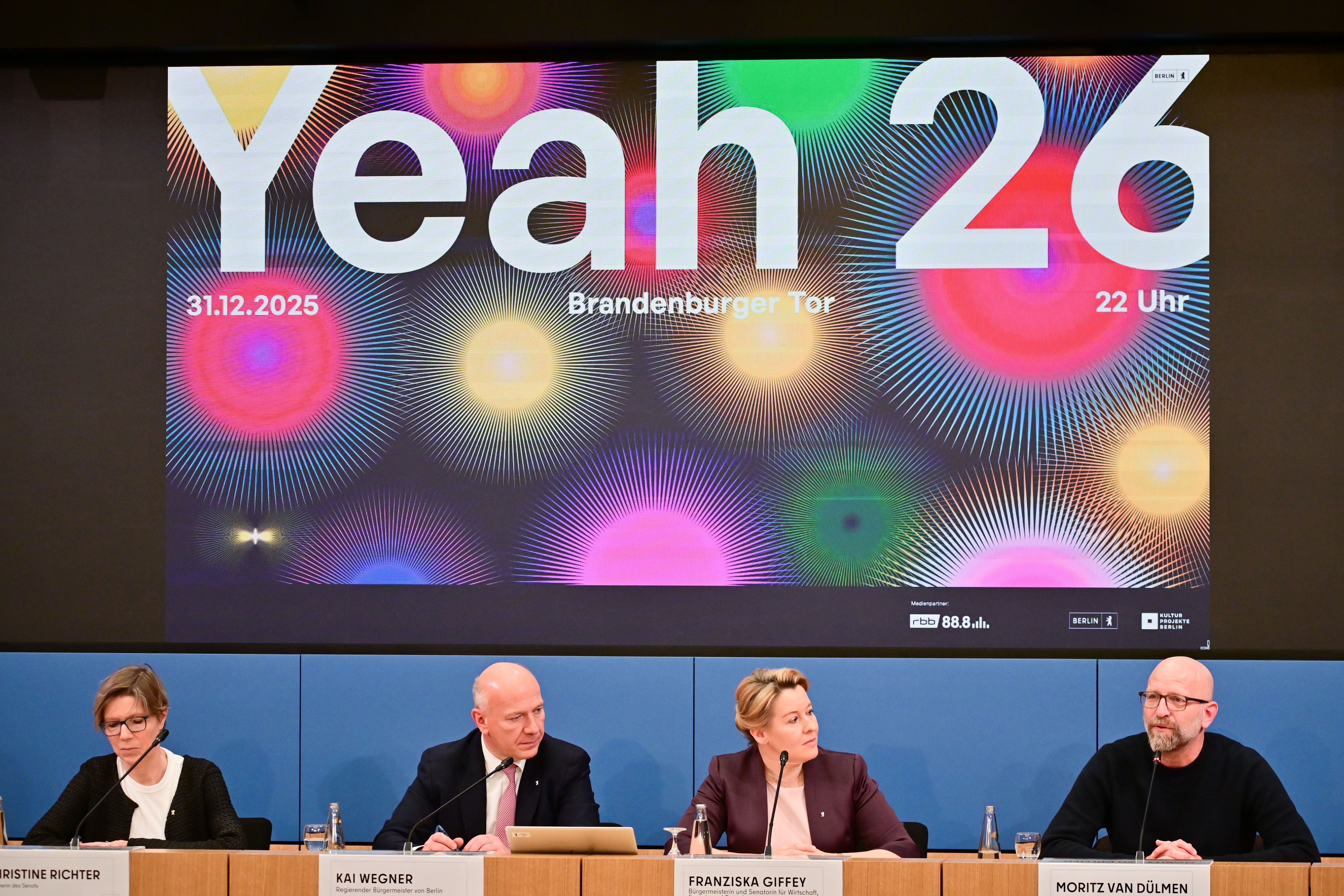 Image - „Lösung, die deutlich weniger kostet“: Senat kündigt Silvesterparty am Brandenburger Tor an