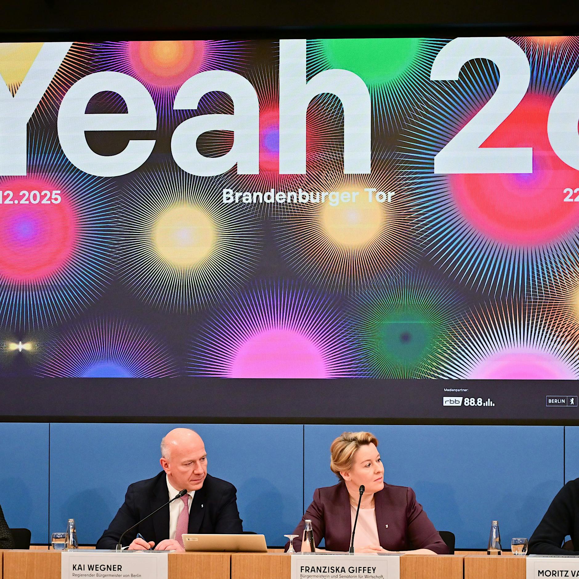 „Lösung, die deutlich weniger kostet“: Senat kündigt Silvesterparty am Brandenburger Tor an