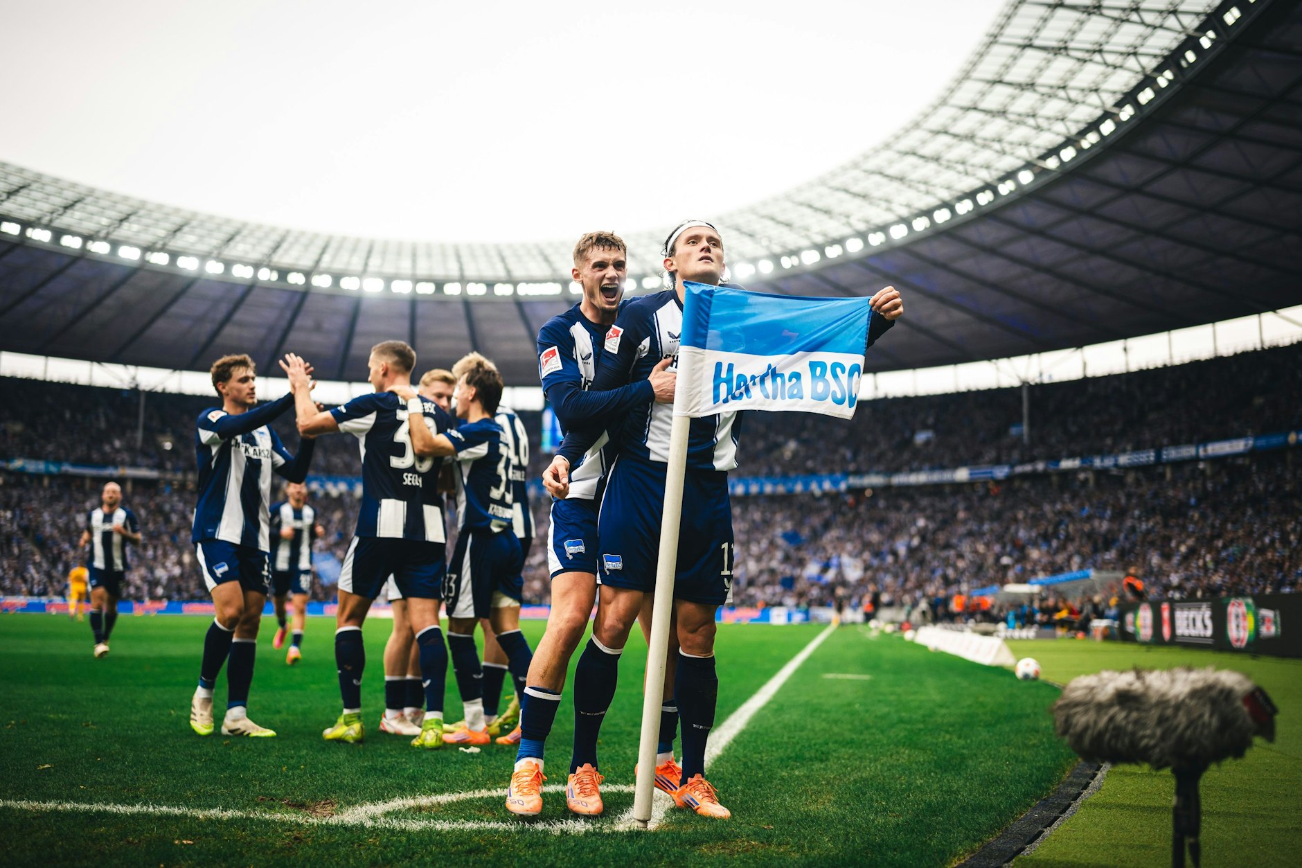 Michaël Cuisance und Fabian Reese sind zurück im Training von Hertha BSC.