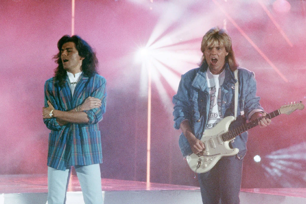 Modern Talking mit Thomas Anders (l.) und Dieter Bohlen gehörte in den 80er-Jahren zu Deutschlands Exportschlagern. Auch in Russland ist das Duo bis heute beliebt.
