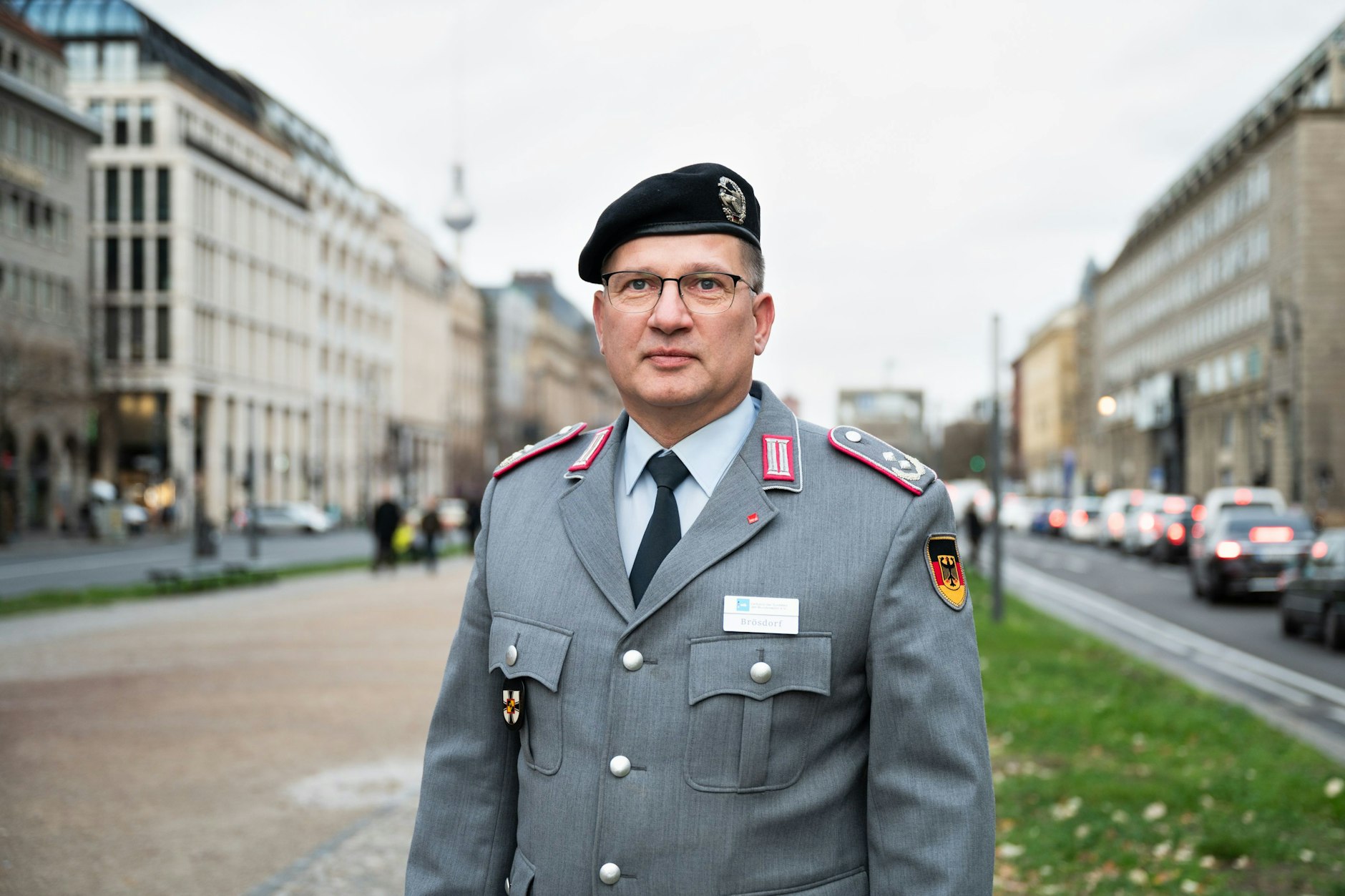 Tobias Brösdorf, Oberstleutnant der Bundeswehr und Bundesvorsitzender des Verbands der Soldaten der Bundeswehr e.V.