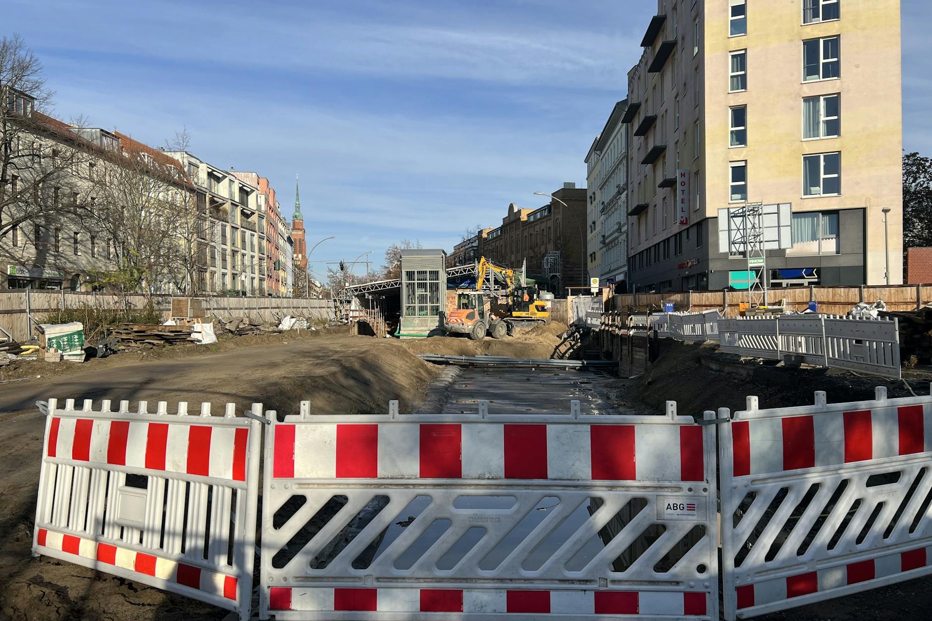 Der Senefelderplatz ist seit Jahren eine Großbaustelle. Ein Ende ist nicht in Sicht.
