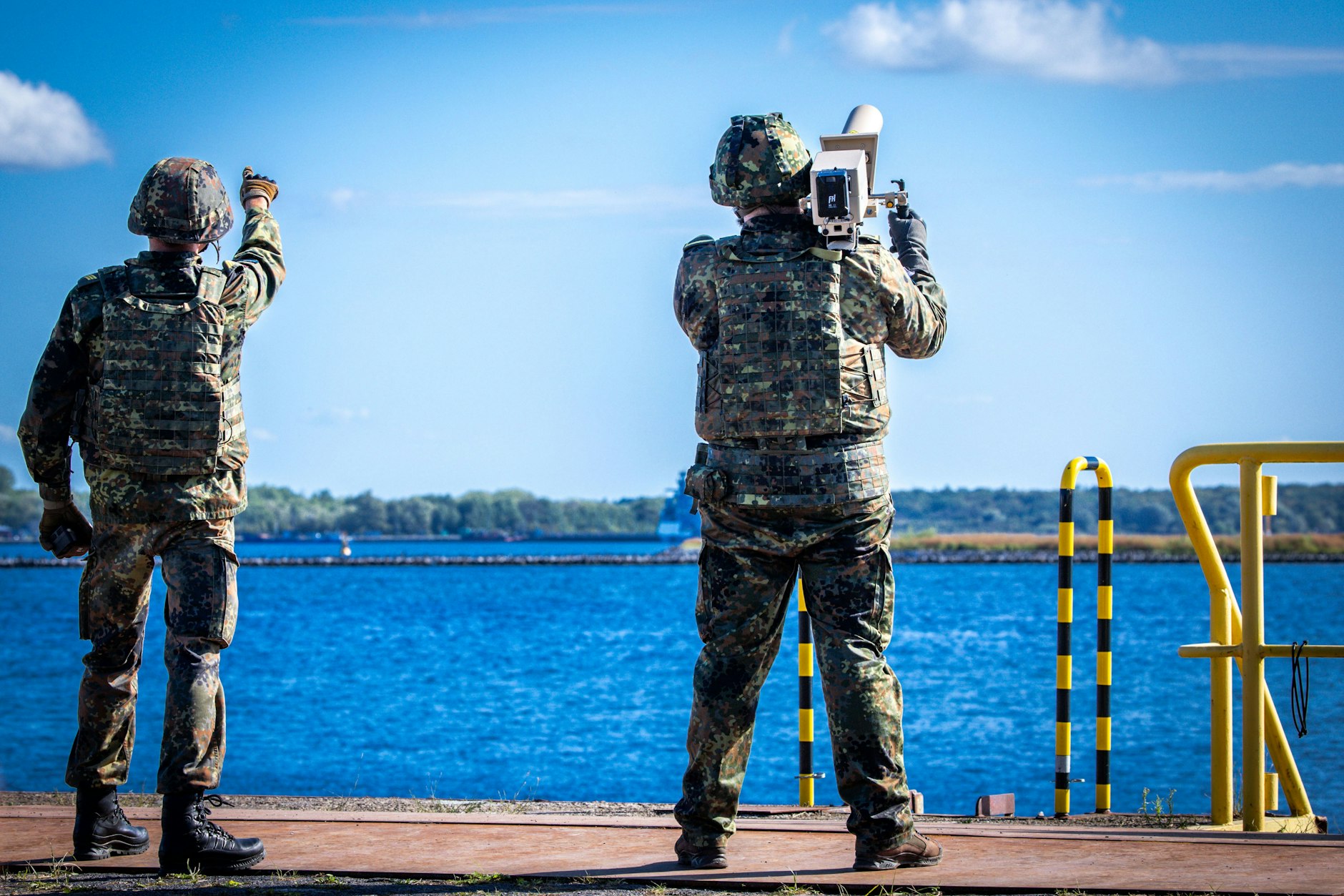Die Bundeswehr soll zukünftig bei der Drohnenabwehr im Inland unterstützen.
