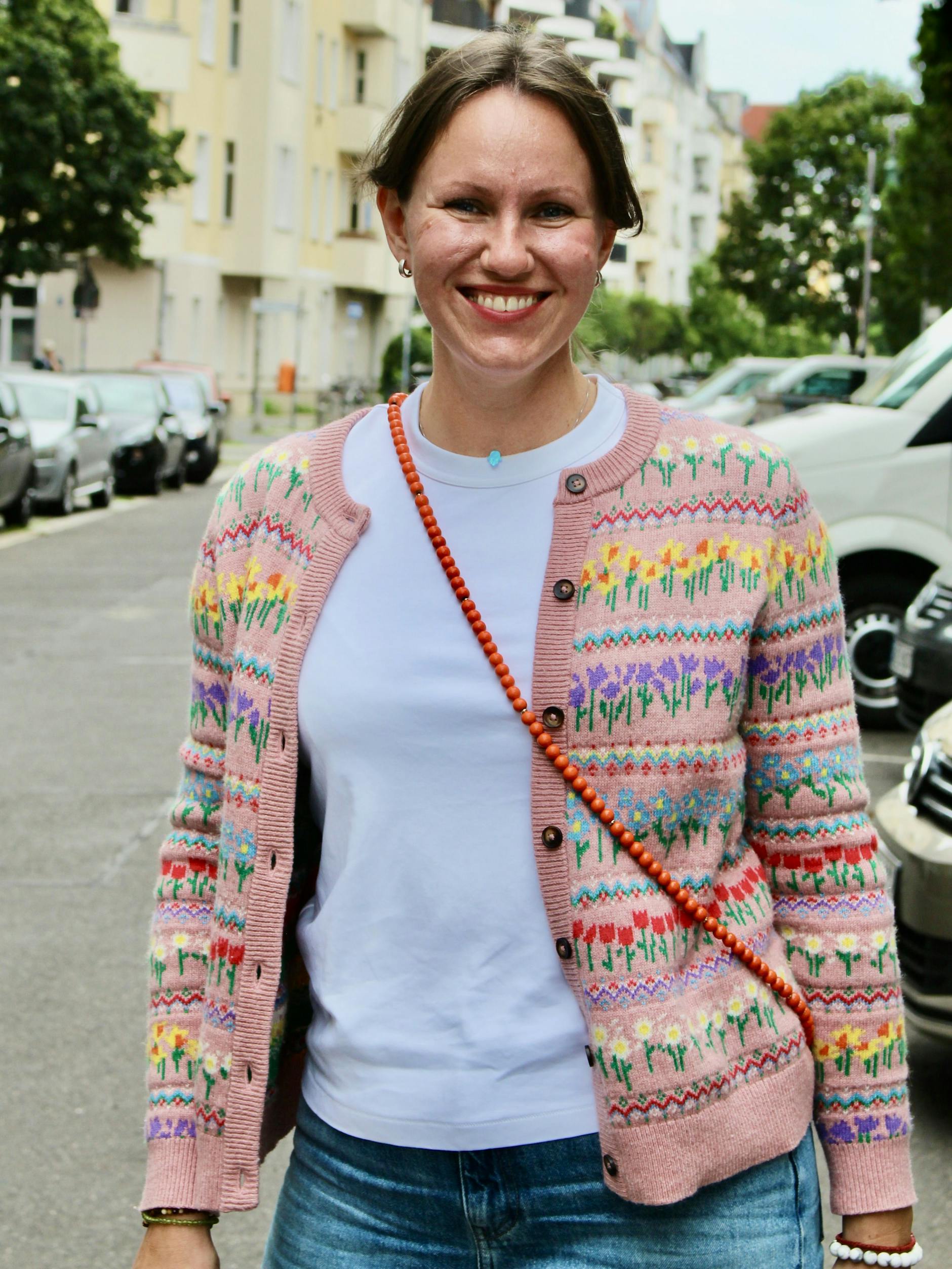 Einmal in der Woche engagiert sich Anastasia, die selbst zwei Kinder hat, ehrenamtlich für das Familiennetzwerk „wellcome“.