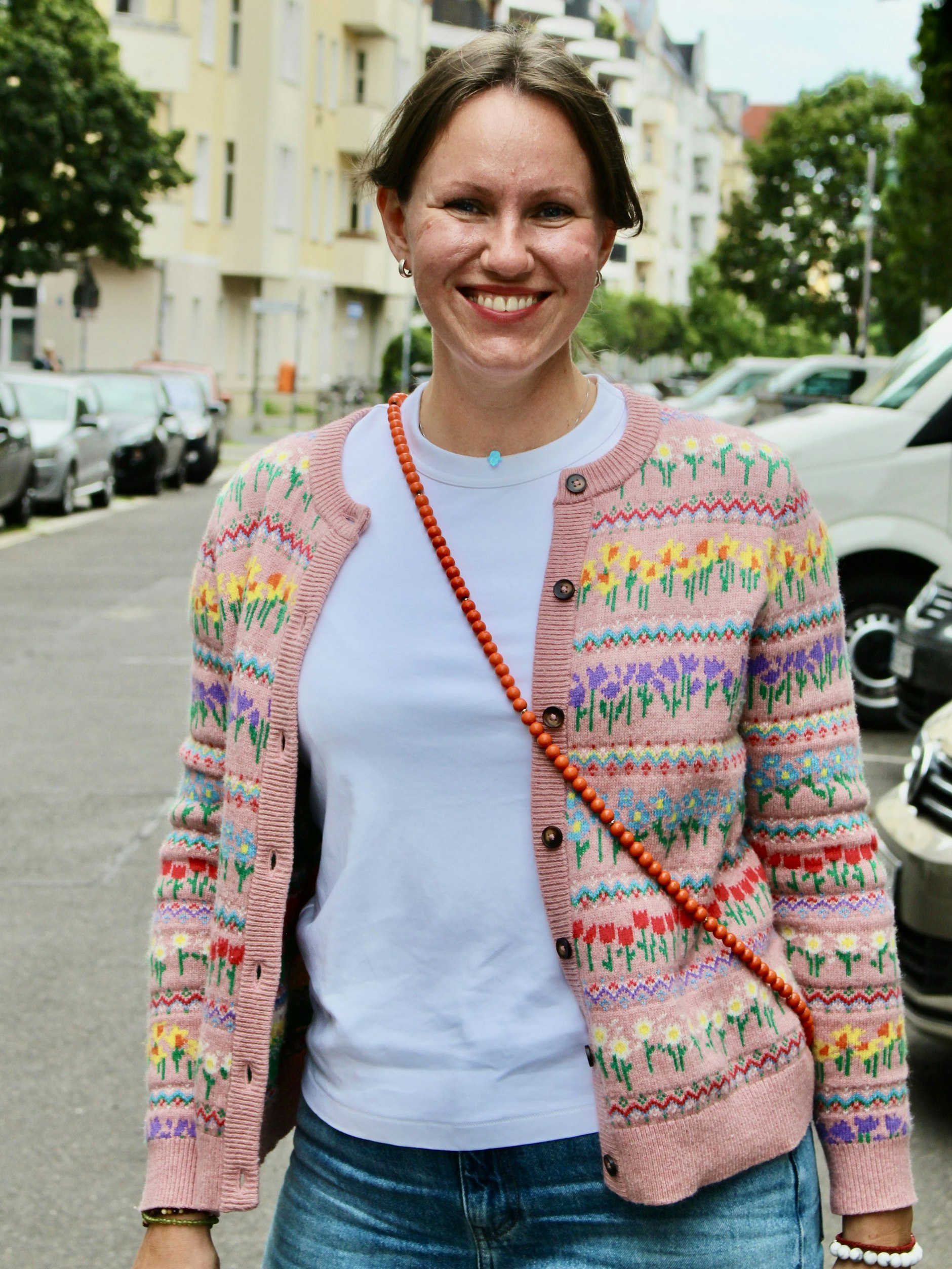 Einmal in der Woche engagiert sich Anastasia, die selbst zwei Kinder hat, ehrenamtlich für das Familiennetzwerk „wellcome“.