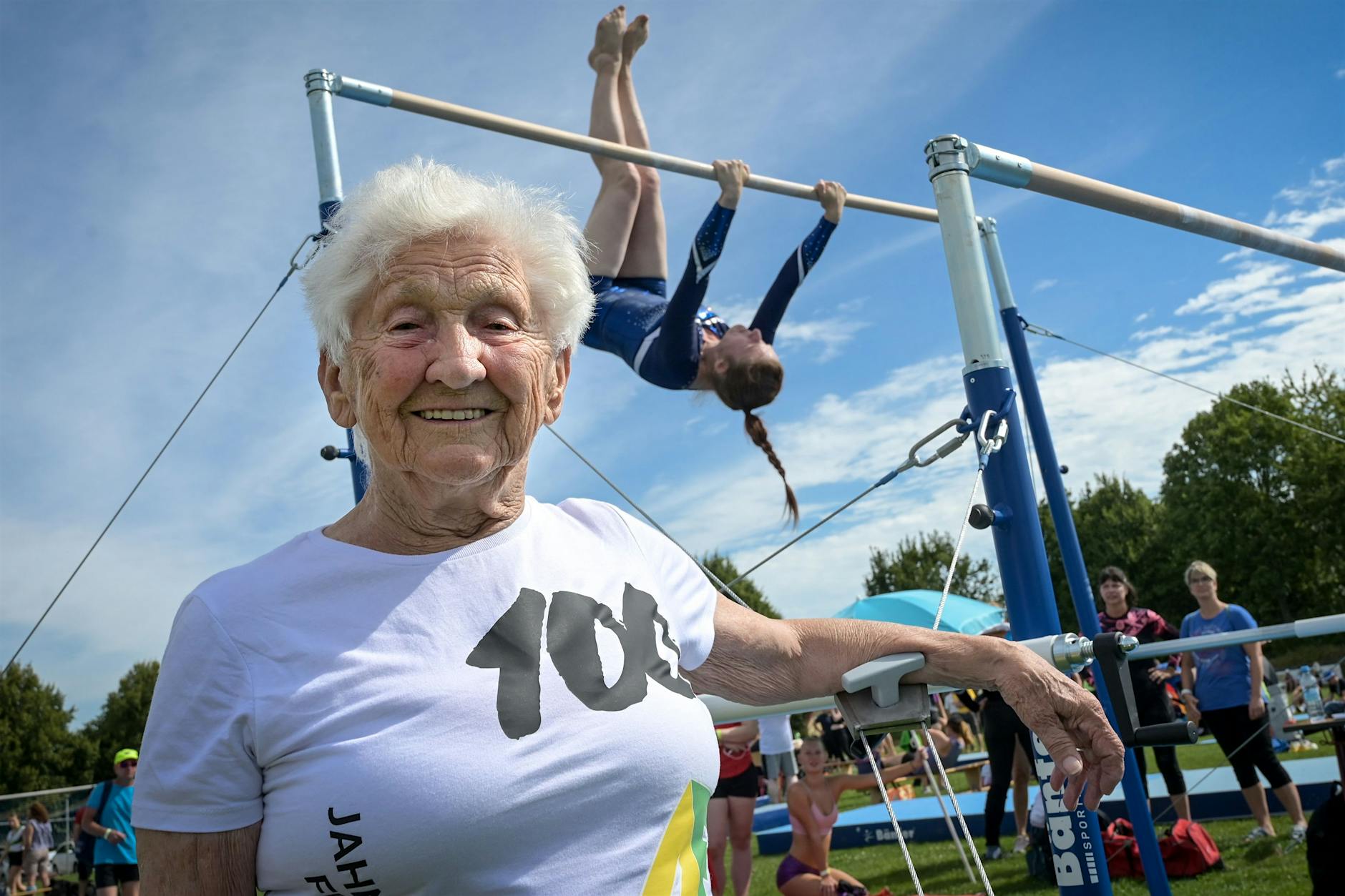 DDR-Turnerin Johanna Quaas: Sogar mit 100 Jahren trainiert sie weiter!