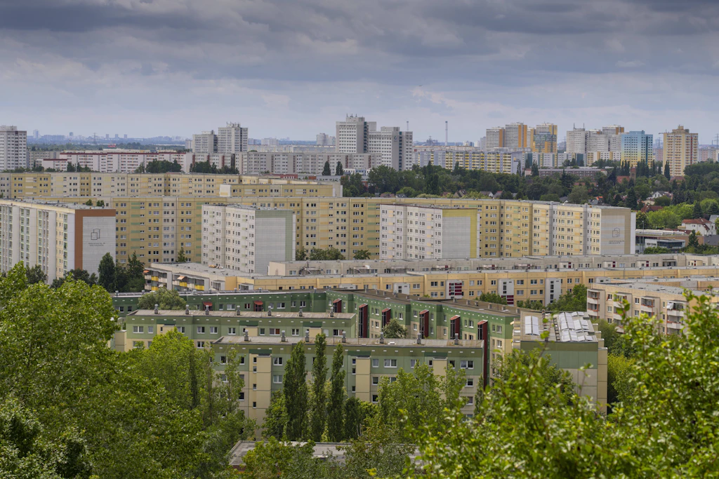 Blick über Marzahn-Hellersdorf