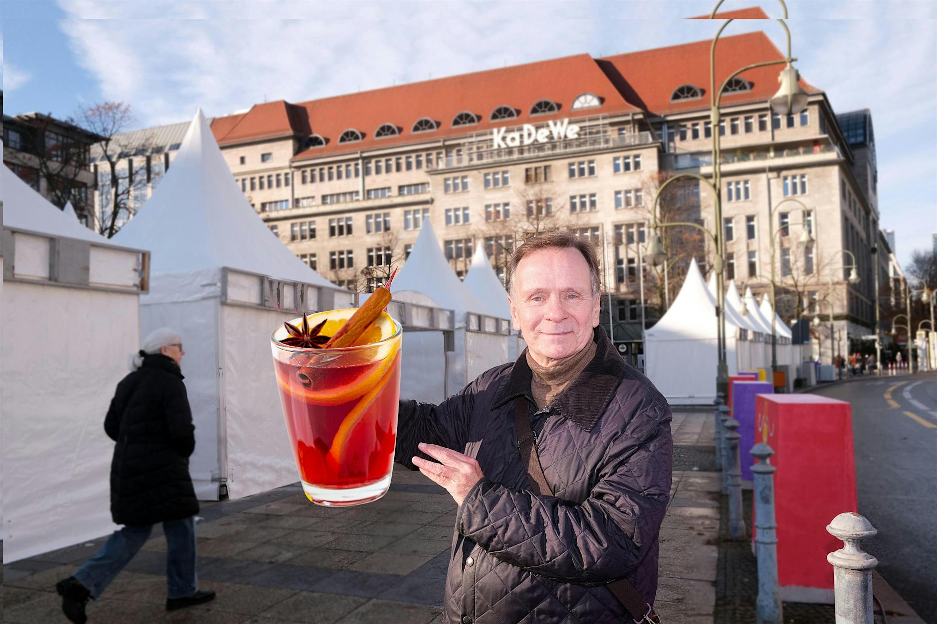 Weihnachtsmarkt am KaDeWe: Sie werden staunen, was der Glühwein kostet!