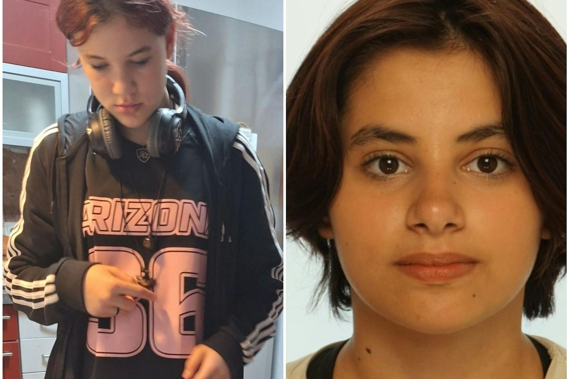 Lamis (r.) und Adele sind seit Donnerstag früh verschwunden.