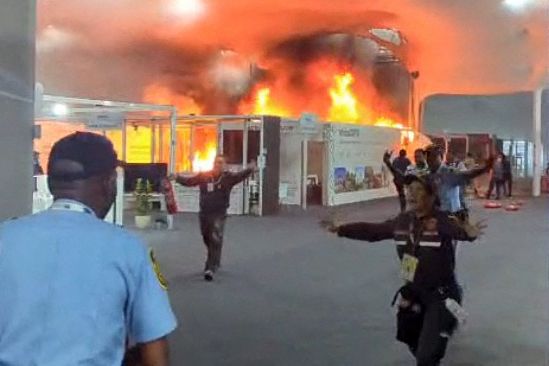 Image - Feueralarm auf Klimakonferenz in Belém