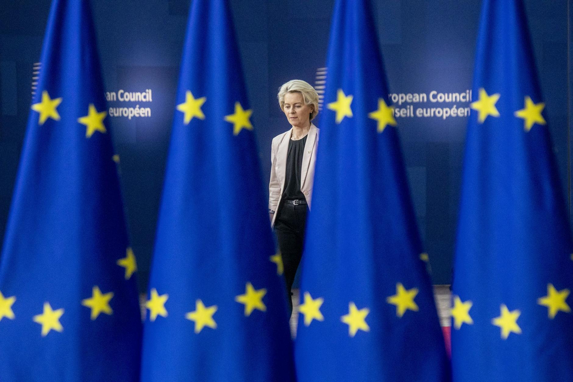 Will eingefrorenes russisches Zentralbankvermögen nutzen: EU-Kommissionspräsidentin Ursula von der Leyen