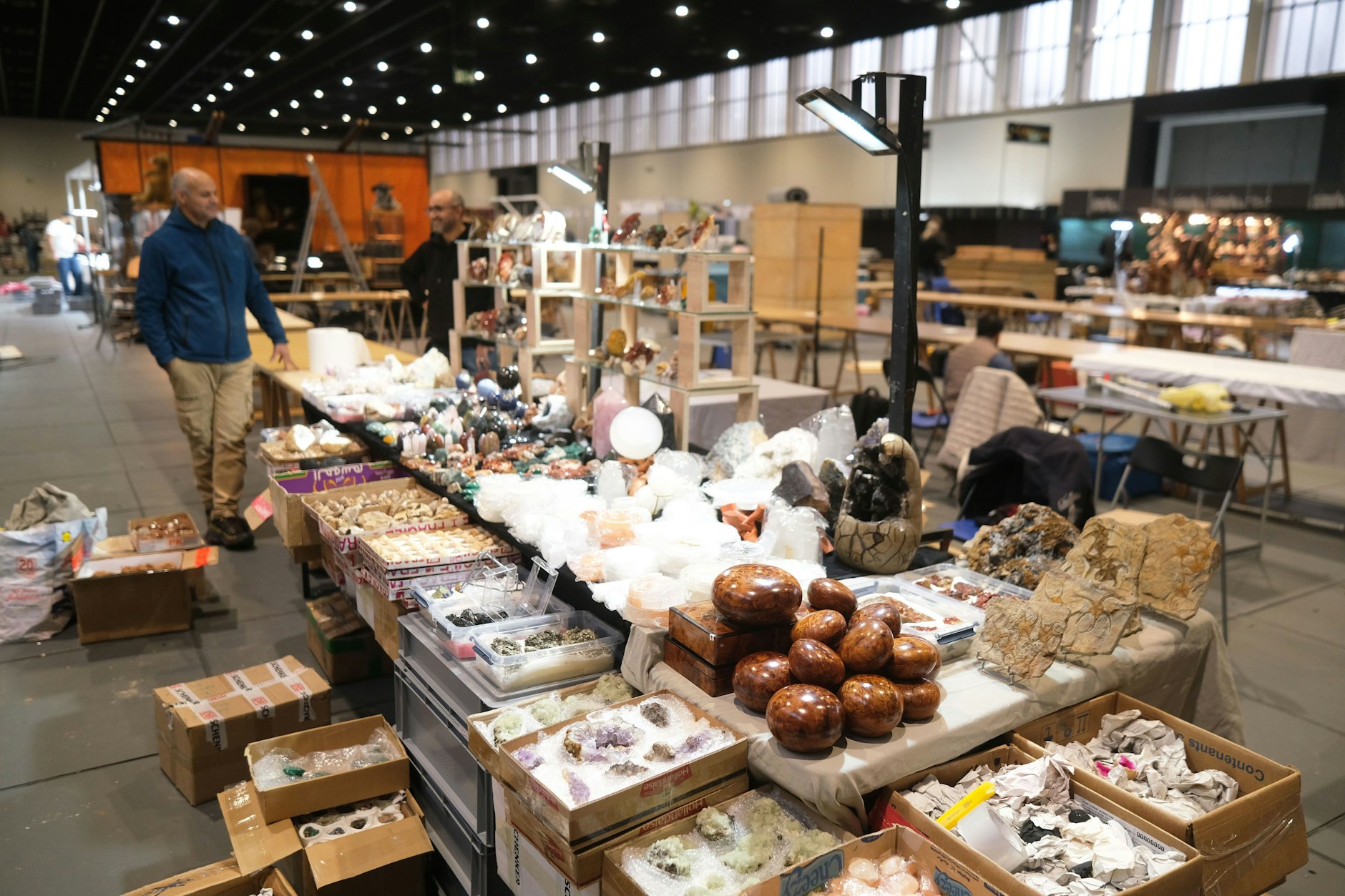 An diesem Wochenende findet zum 50. Mal die Messe Mineralis statt.