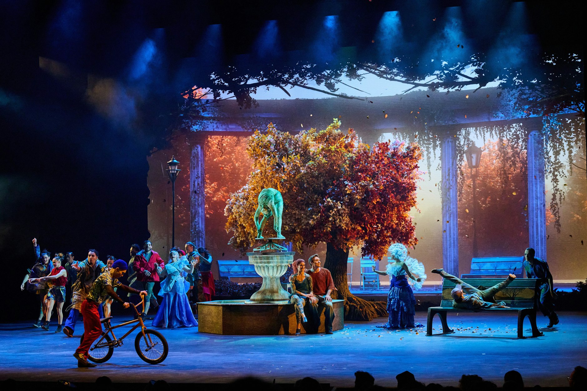 Panoramablick in die Manege