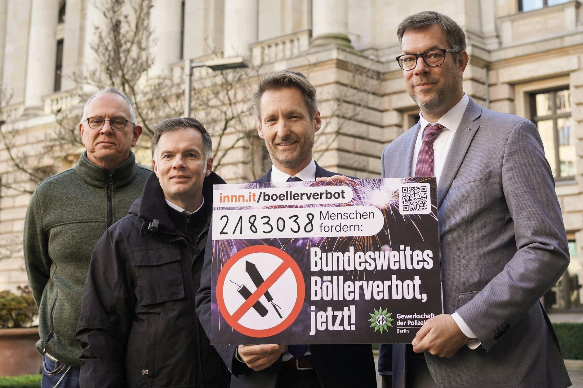 Emotionaler Aufruf für ein Böllerverbot: Muss erst ein Polizist sterben?